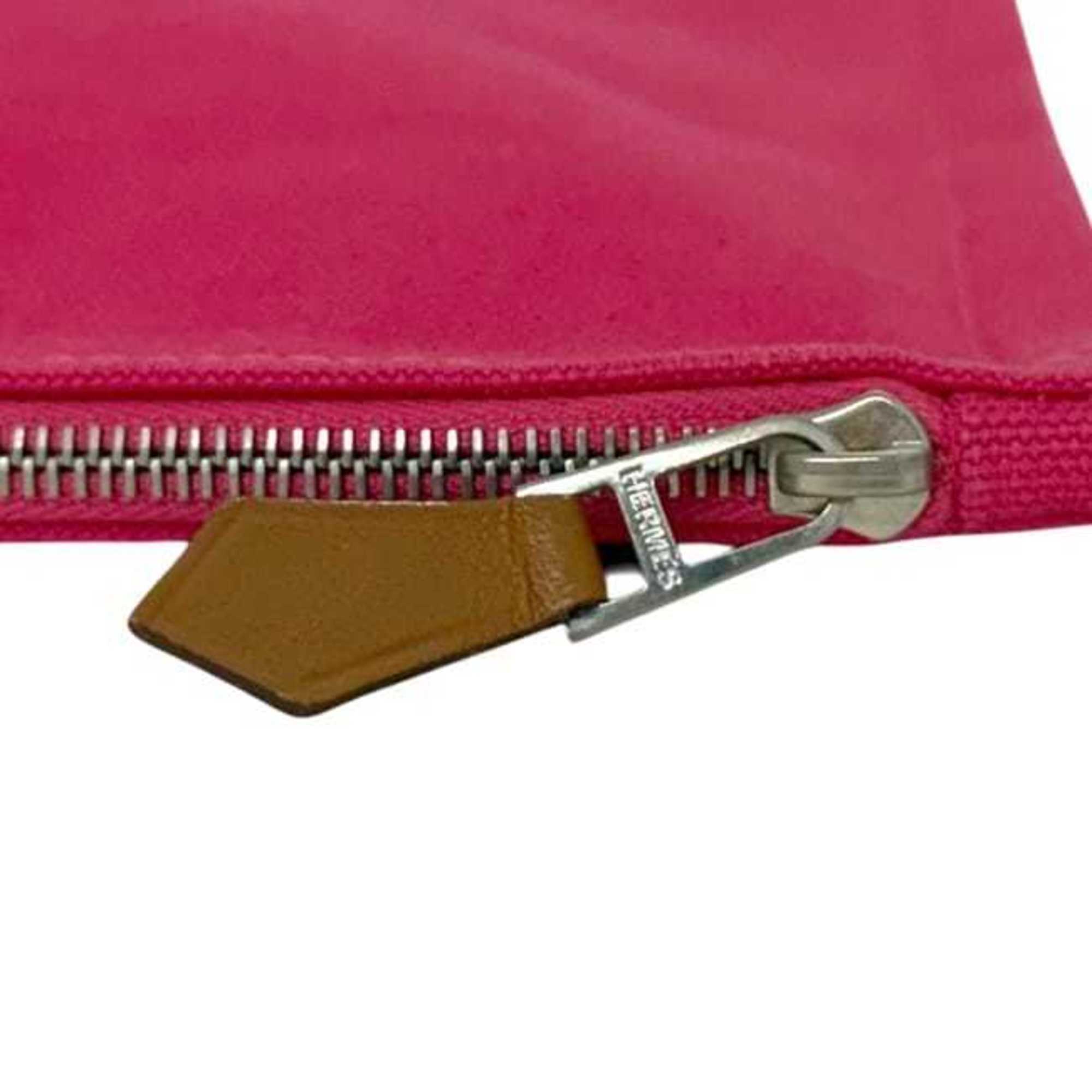 Hermes Pink Cotton Pouch (Pre-Owned)