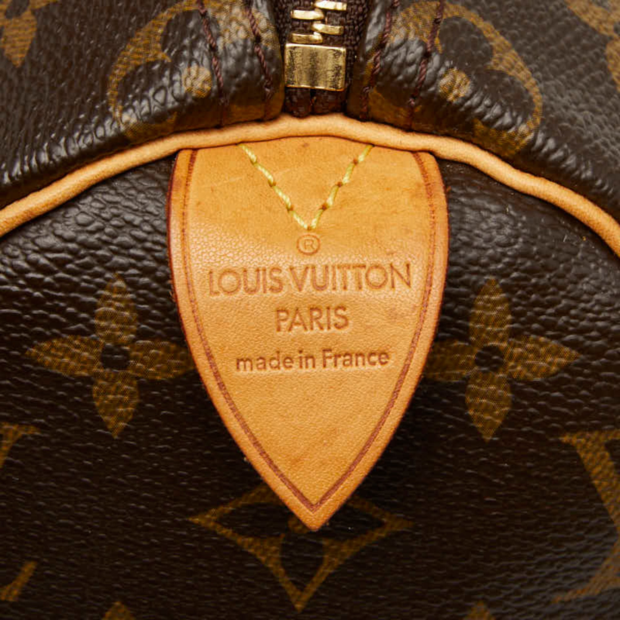 Louis Vuitton Brown Pvc Leather Boston Bag Handbag (Pre-Owned)
