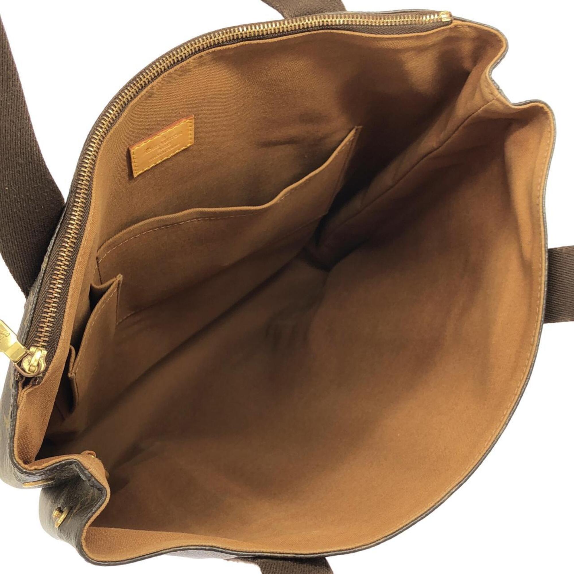 Louis Vuitton Marron Coated Canvas Handbag (Pre-Owned)
