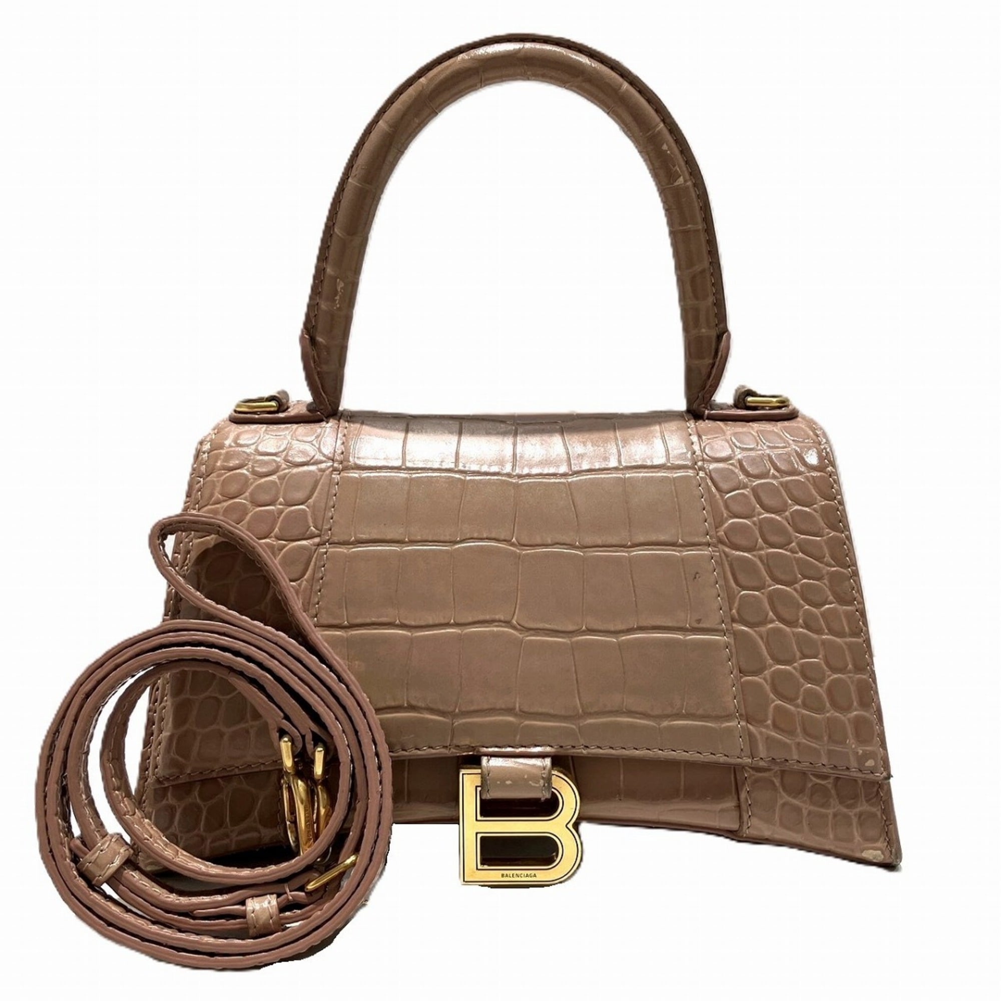 Balenciaga Beige Leather Handbag (Pre-Owned)