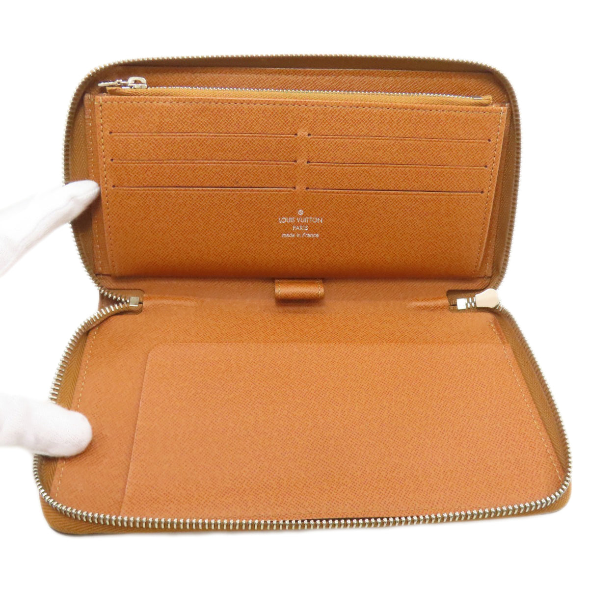 Louis Vuitton Brown Epi Leather Long Wallet (Bi-Fold) (Pre-Owned)