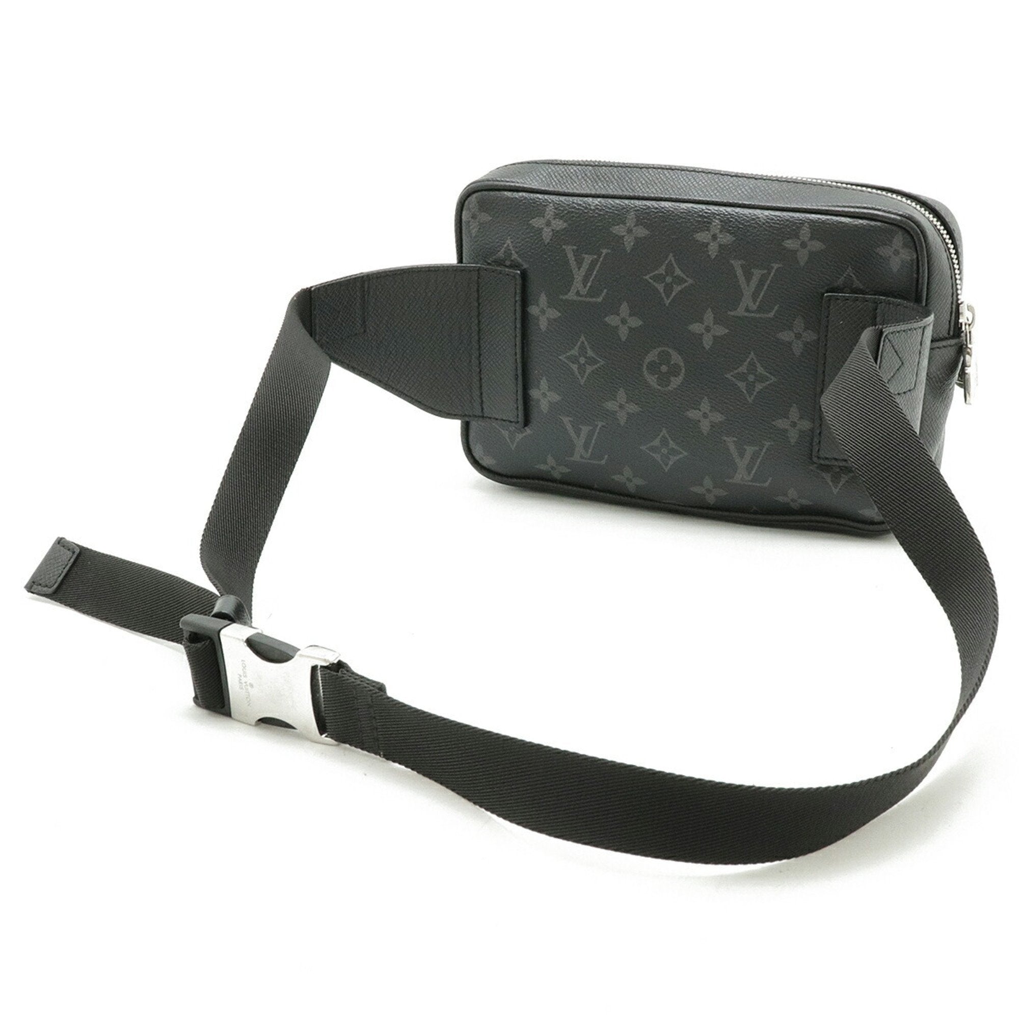 Louis Vuitton Noir Monogram Eclipse Taiga Leather Fanny Pack (Pre-Owned)