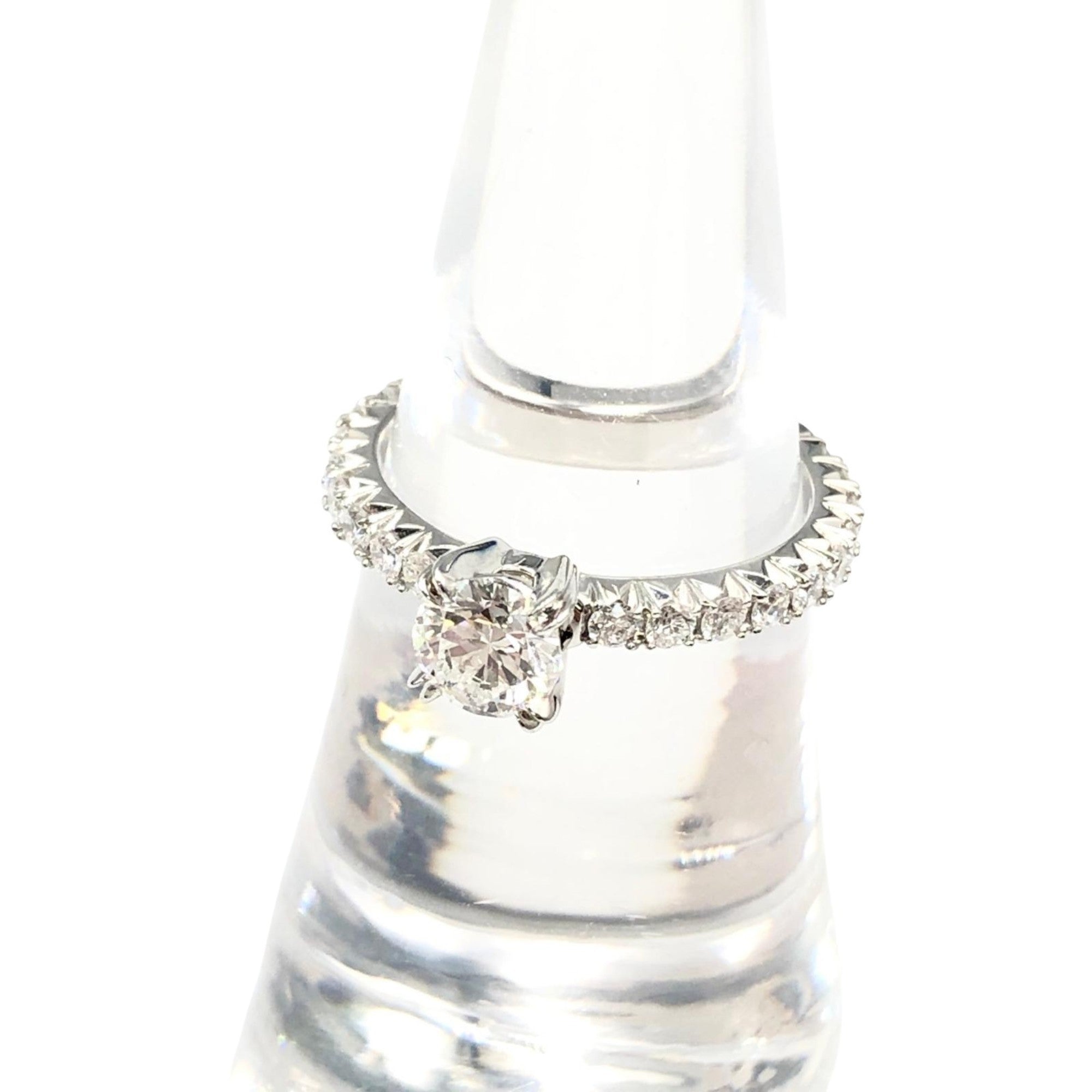 Harry Winston Silver Platinum Band Ring (Pre-Owned)