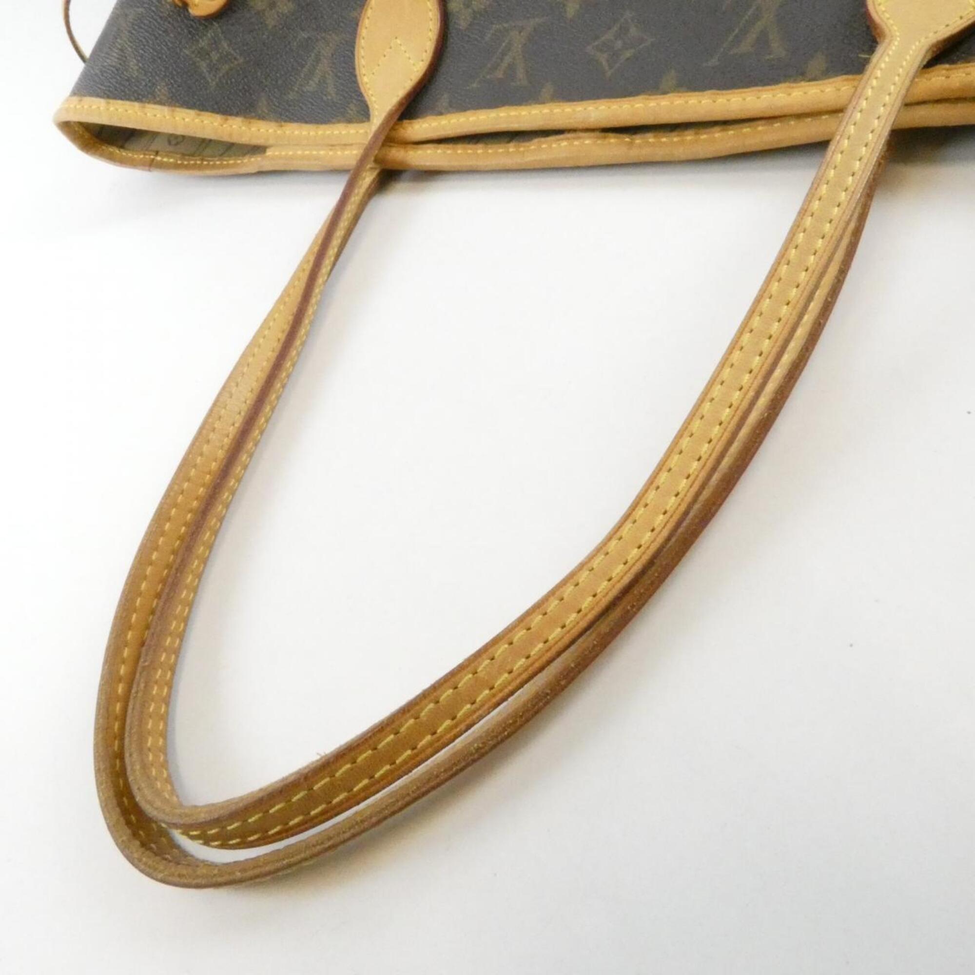 Louis Vuitton Marron Coated Canvas Handbag (Pre-Owned)