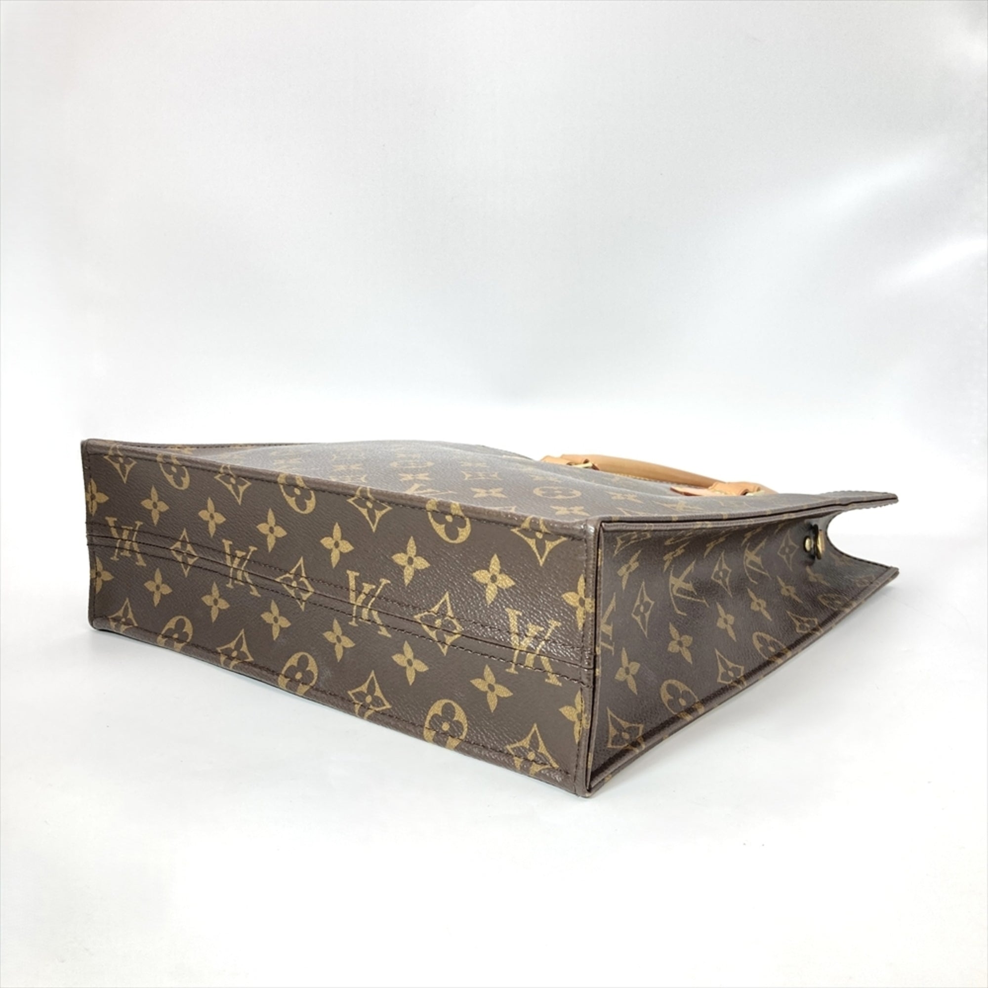 Louis Vuitton Black Blue Brown Galle Monogram Monogram Tote Bag (Pre-Owned)