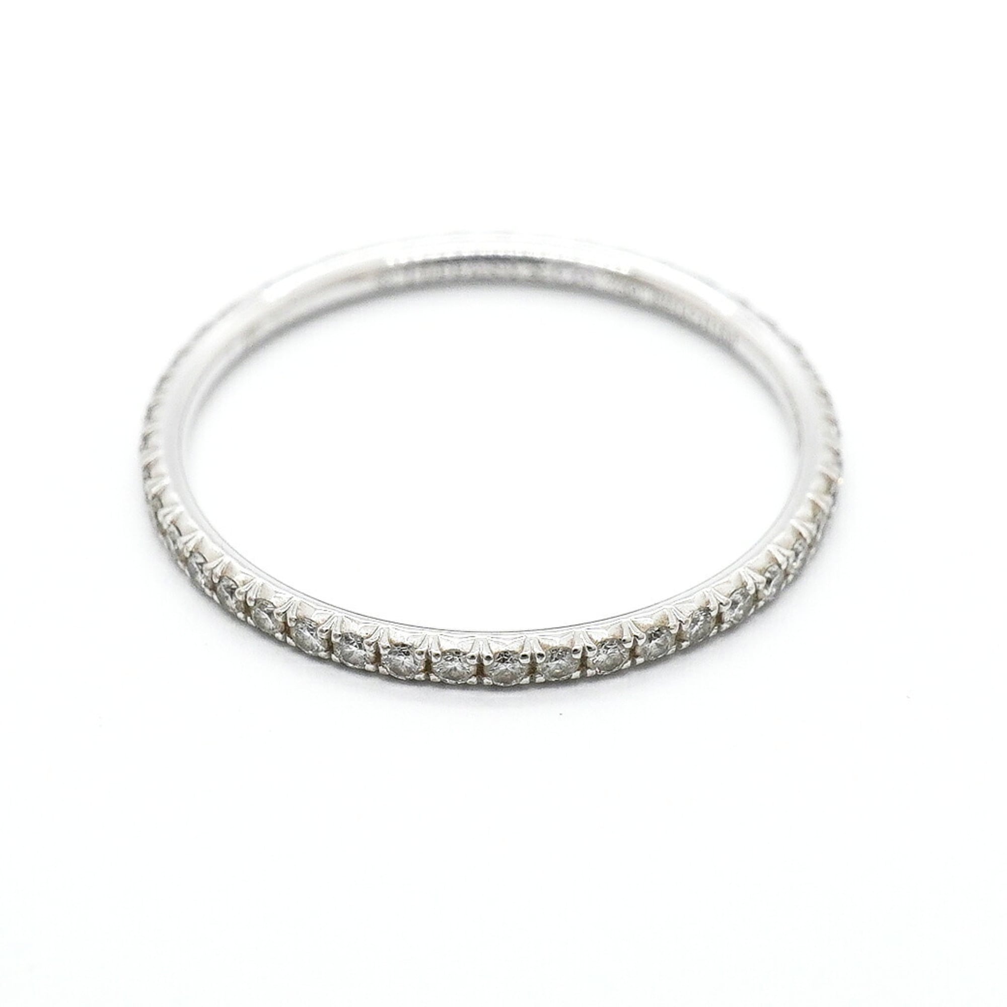 Tiffany White Gold (18K) Band Ring (Pre-Owned)