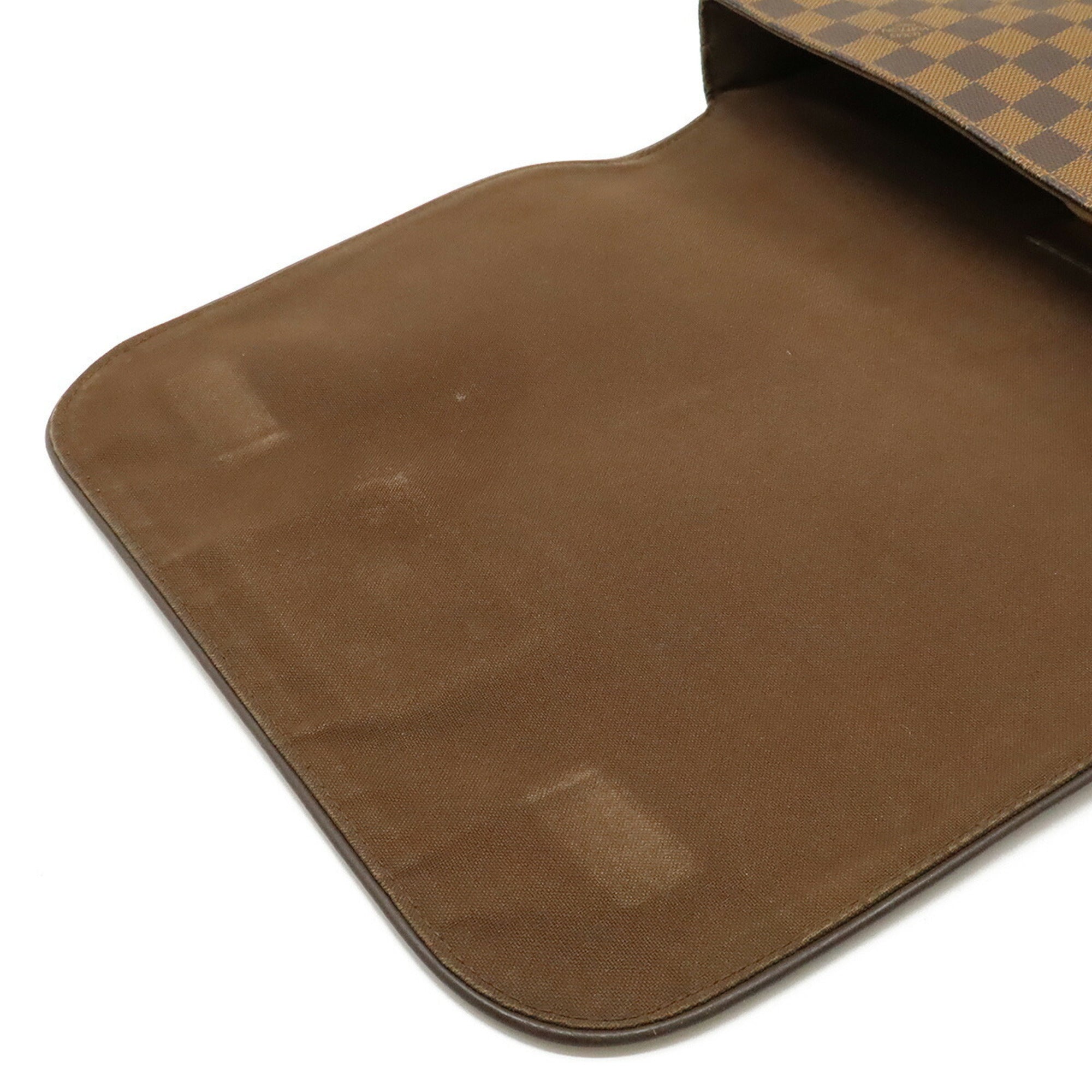 Louis Vuitton Brown Damier Canvas Pvc Shoulder Bag (Pre-Owned)