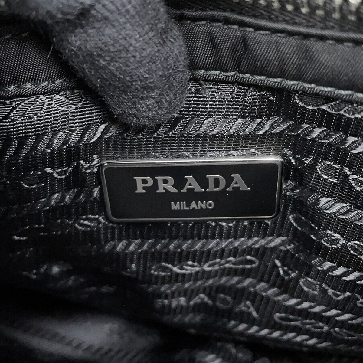 Prada Black Nylon Shoulder Bag (Pre-Owned)
