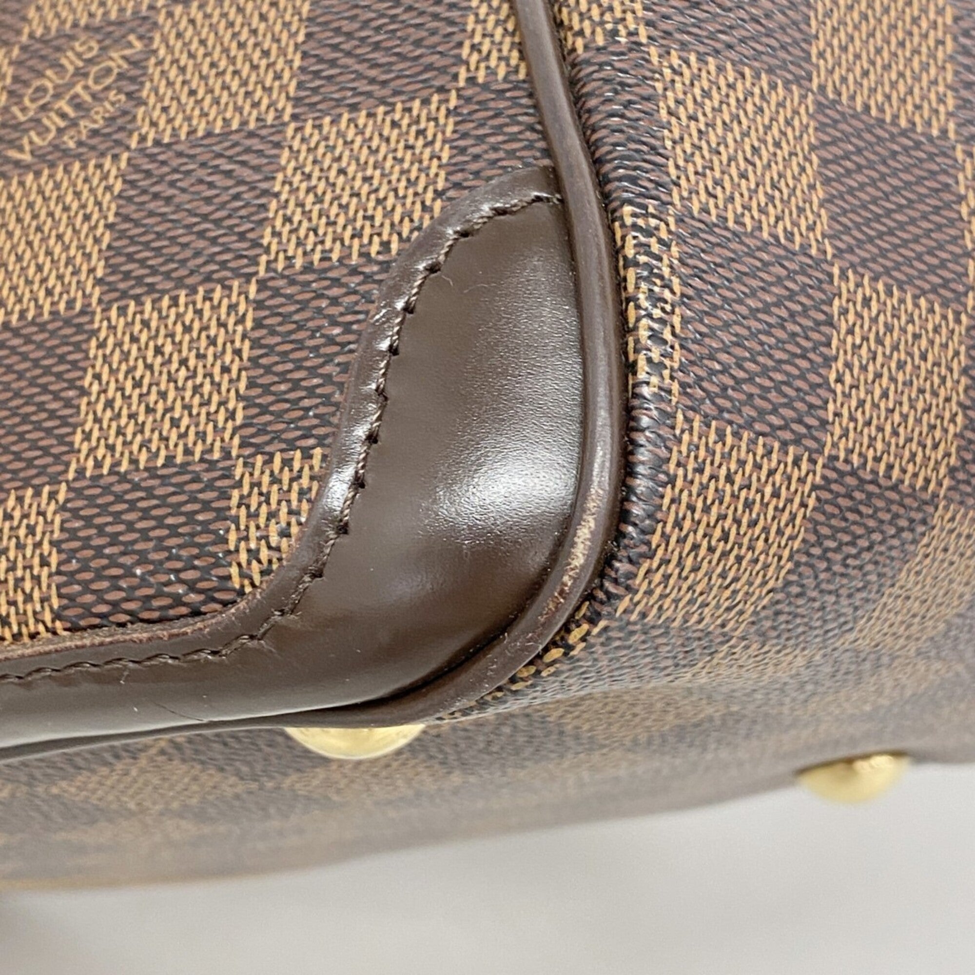 Louis Vuitton Ebene Handbag (Pre-Owned)