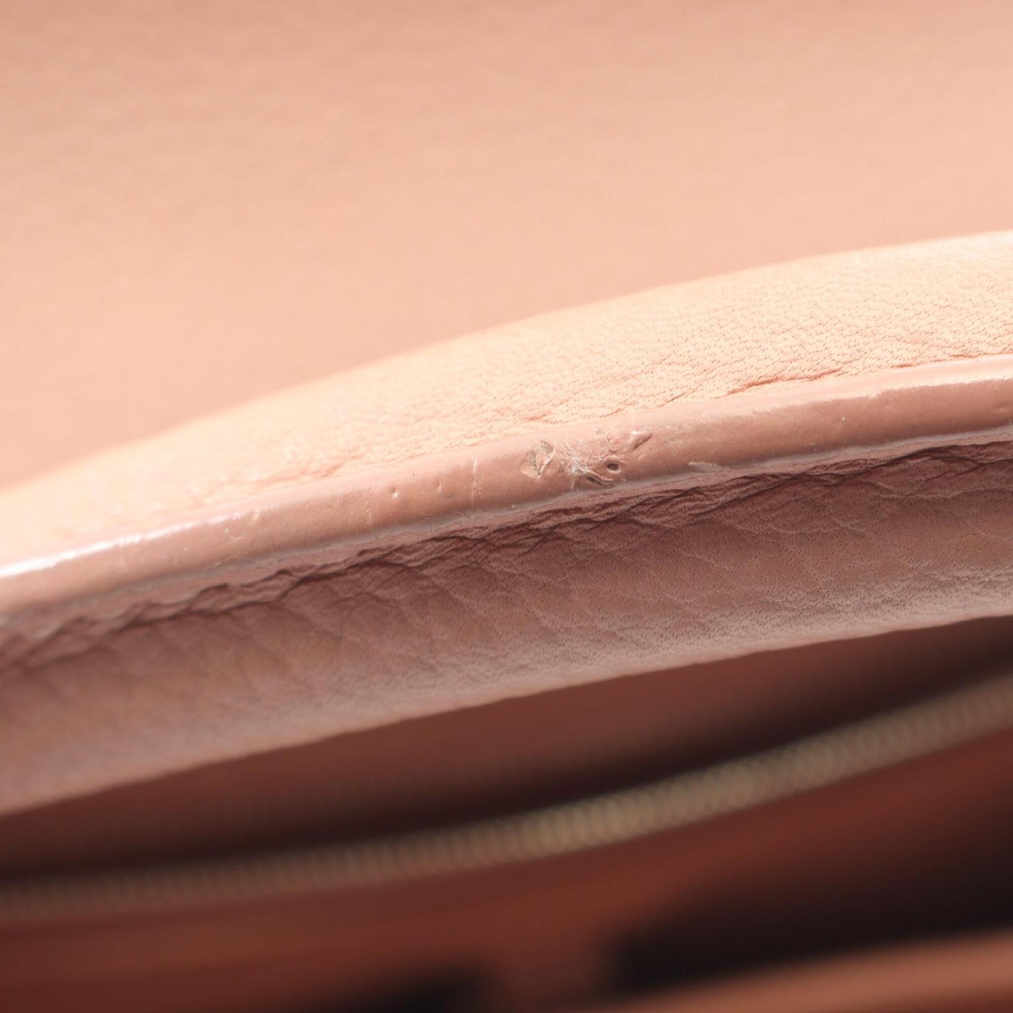 Louis Vuitton Magnolia Pink Leather Handbag (Pre-Owned)