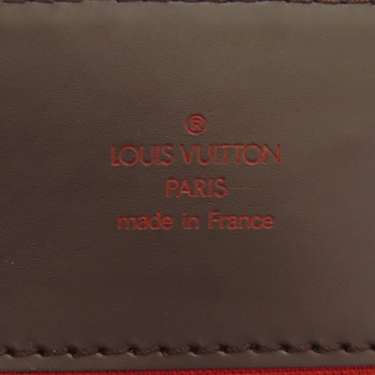 Louis Vuitton Damier Canvas Ebene Damier Canvas Shoulder Bag (Pre-Owned)