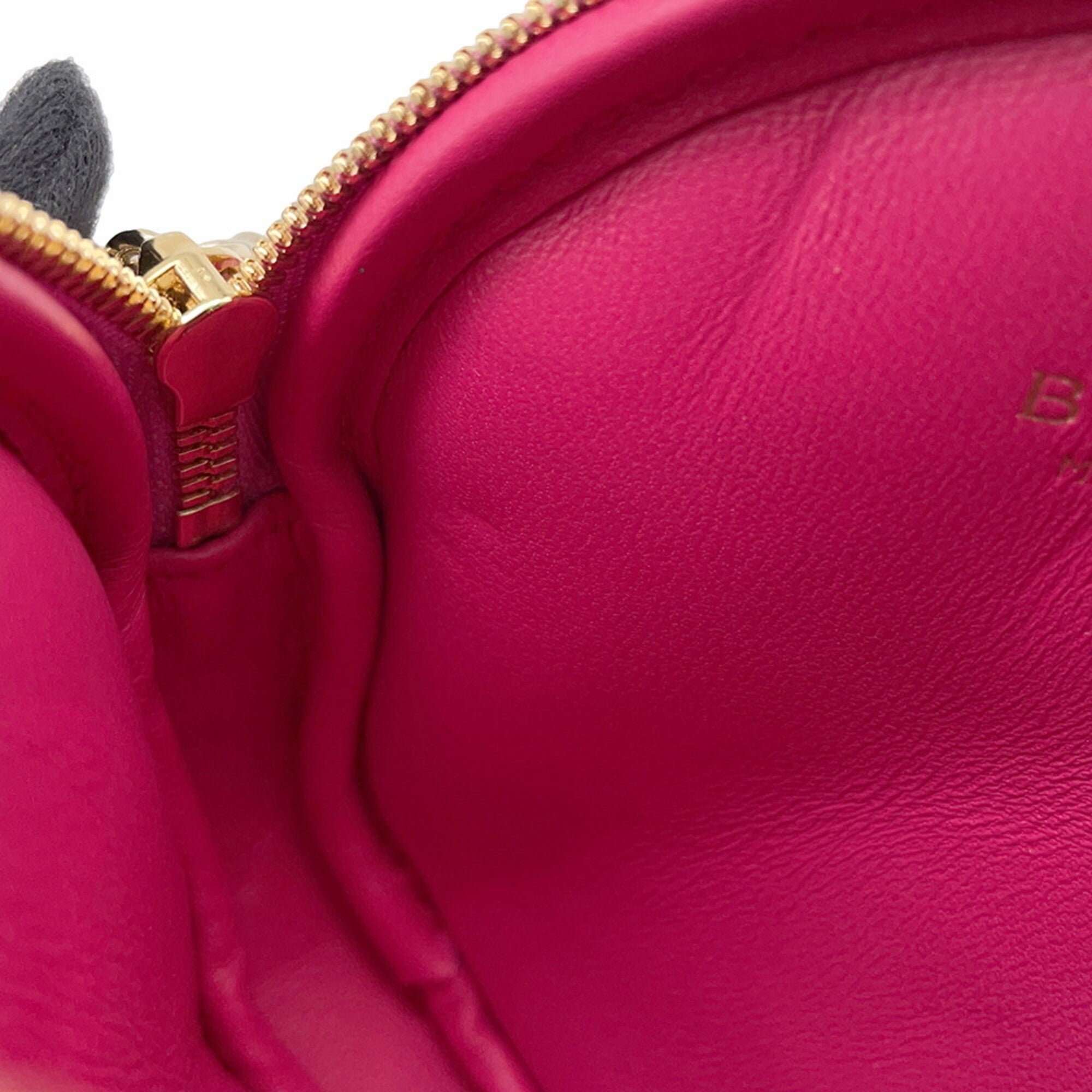 Bvlgari Pink Leather Handbag Pochette (Pre-Owned)