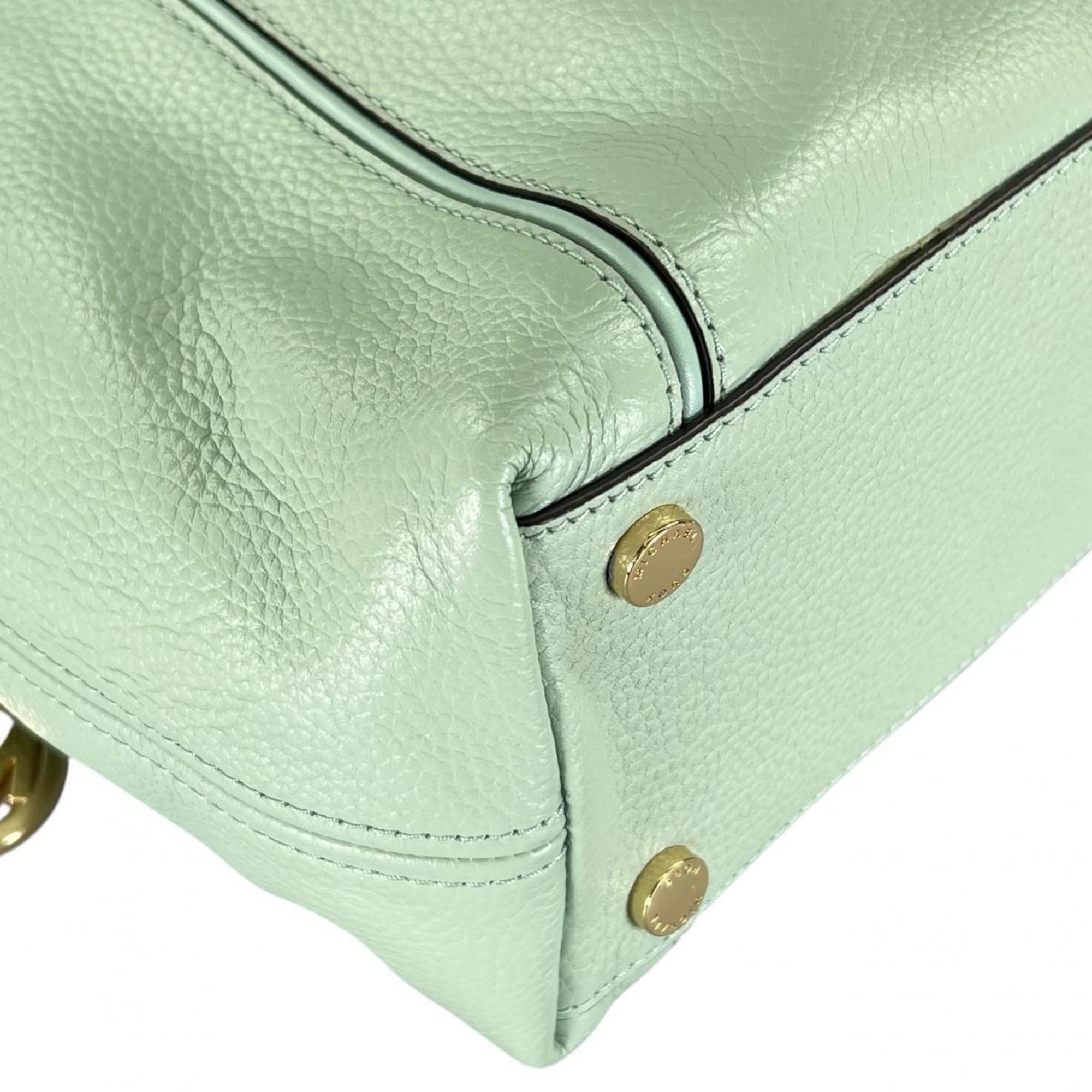 Michael Kors Light Green Handbag Shoulder Bag (Pre-Owned)