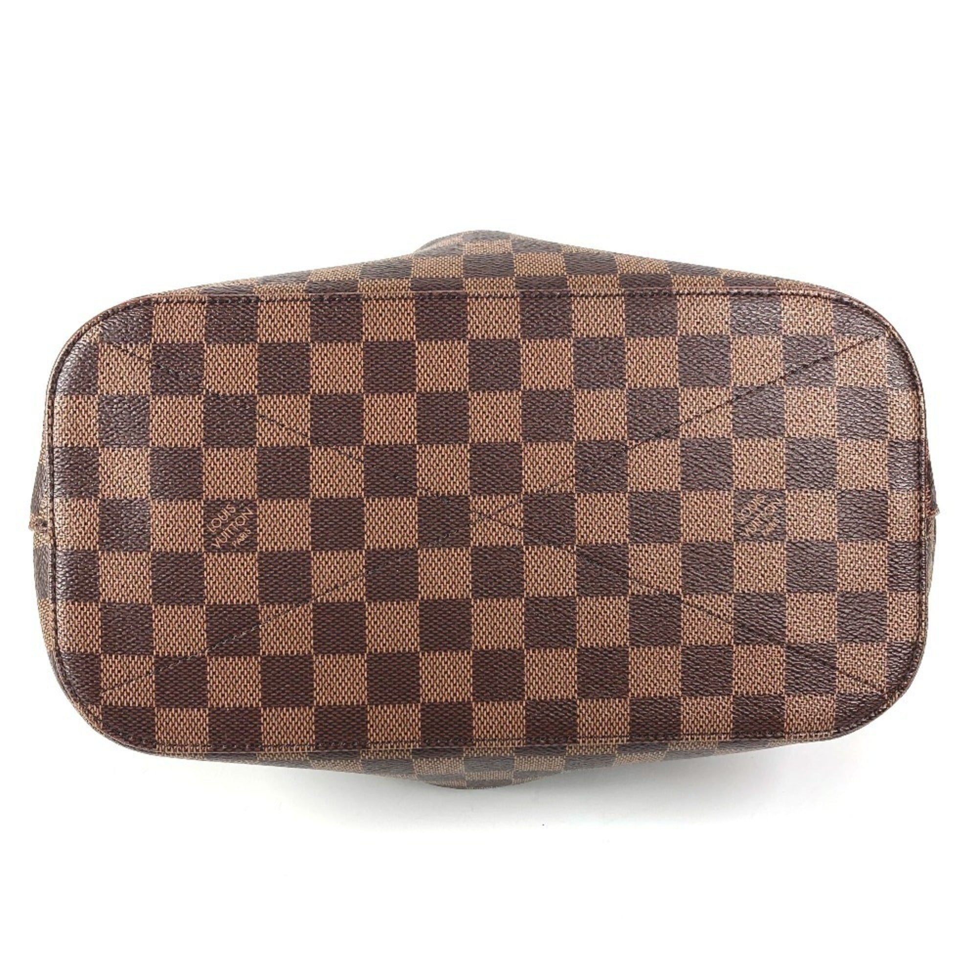 Louis Vuitton Brown Damier Canvas Handbag Tote Bag (Pre-Owned)