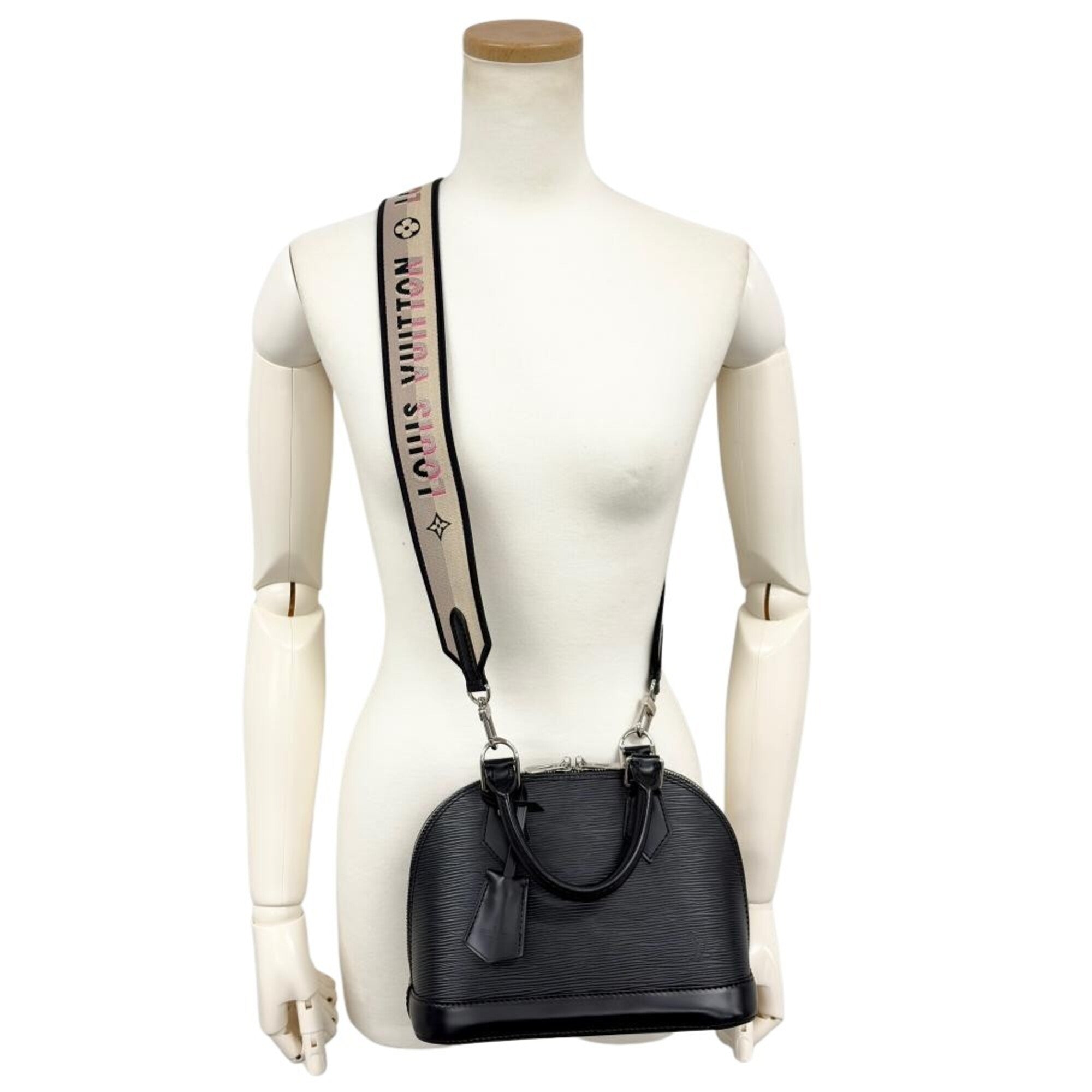 Louis Vuitton Black Epi Leather Handbag (Pre-Owned)