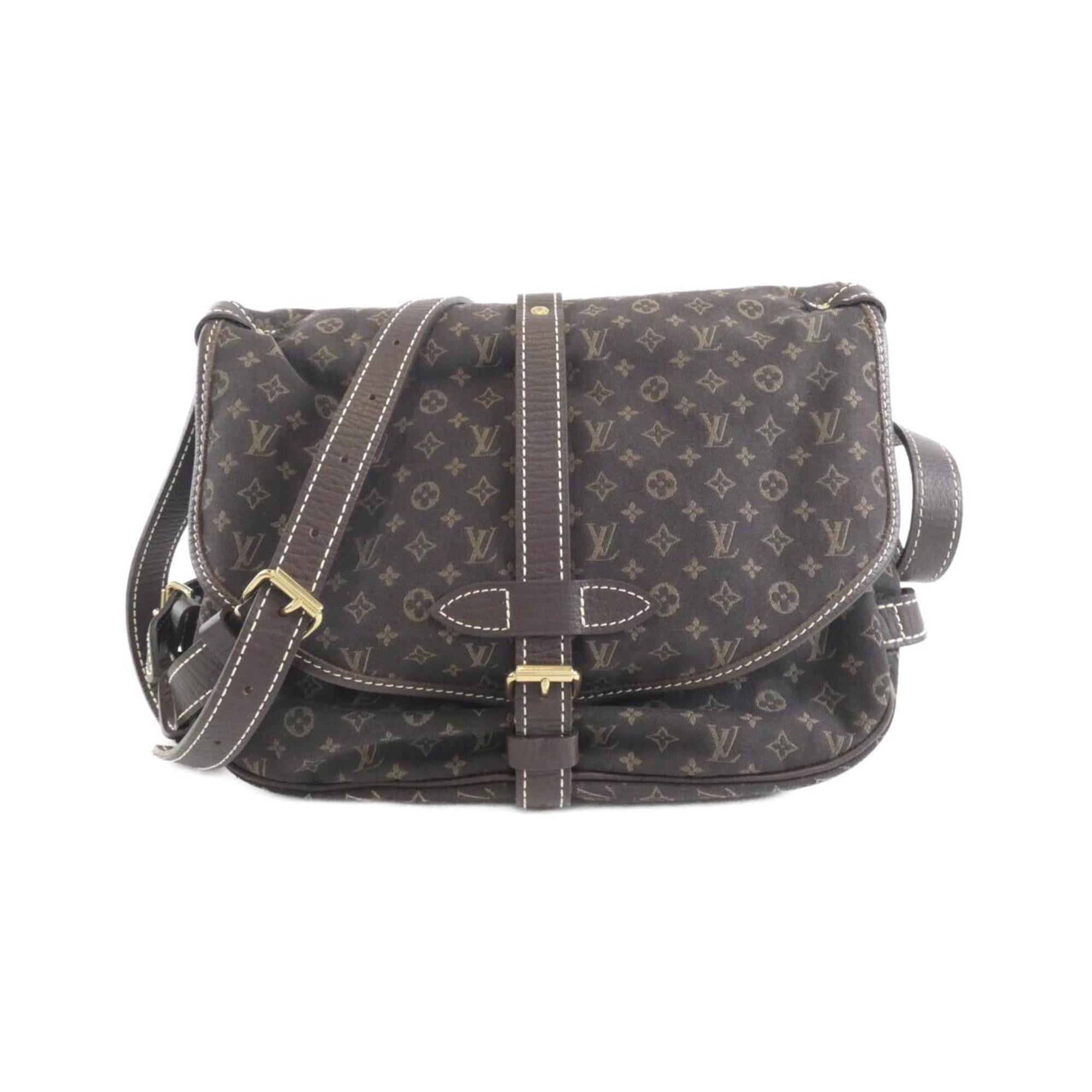 Louis Vuitton Monogram Mini Lin Ebene Canvas Shoulder Bag (Pre-Owned)