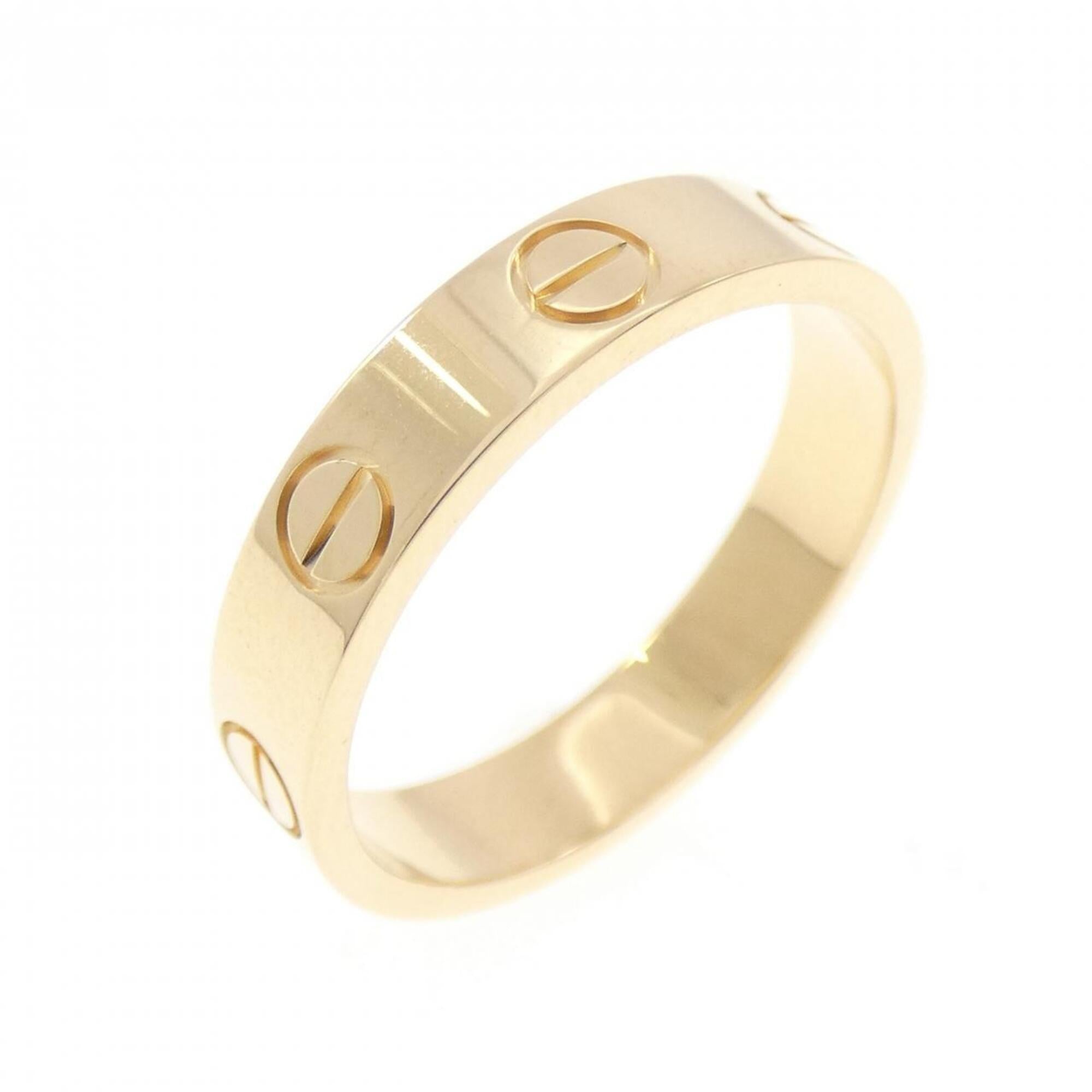 Cartier Love Yellow Gold (18K) Band Ring (Pre-Owned)