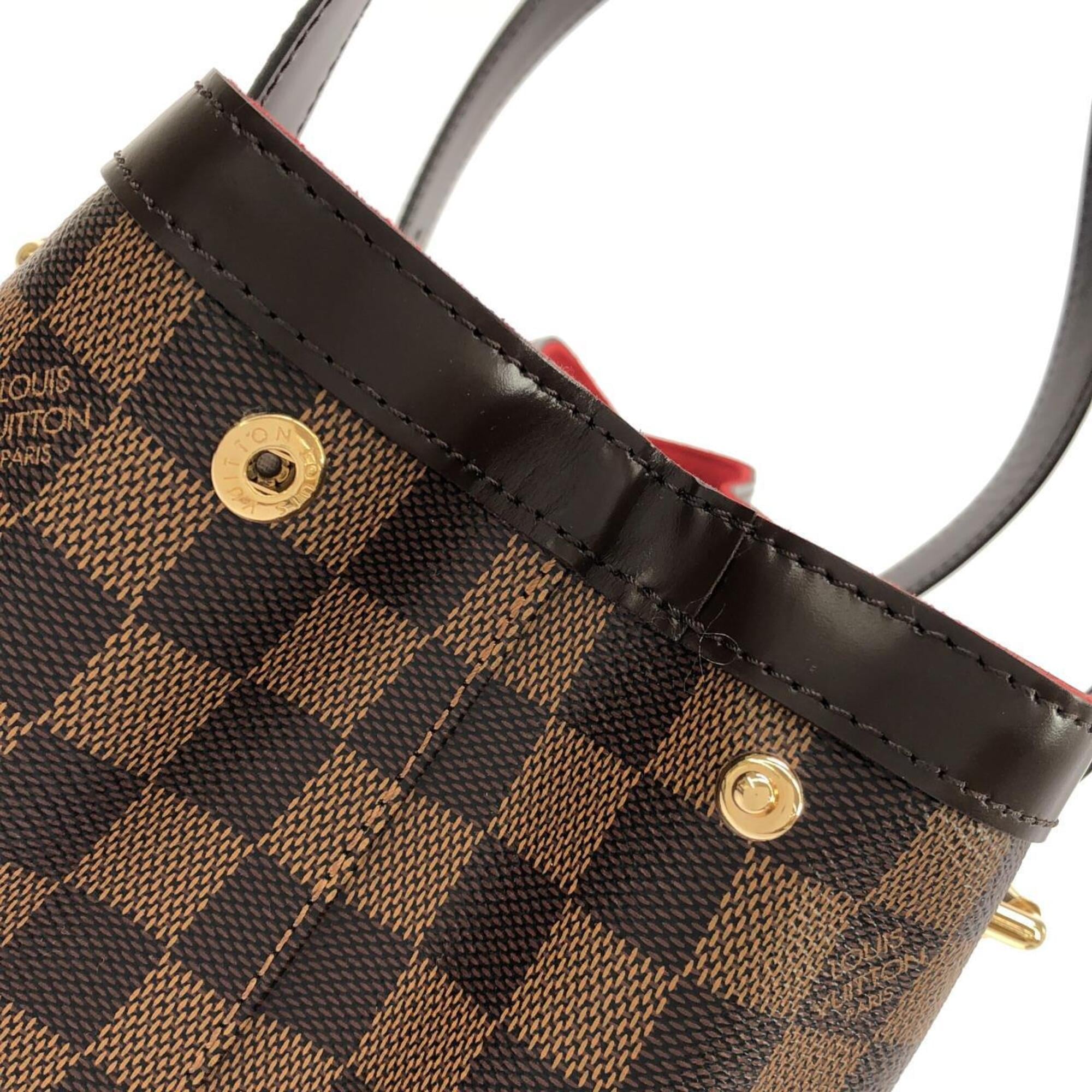 Louis Vuitton Brown Coated Canvas Handbag (Pre-Owned)
