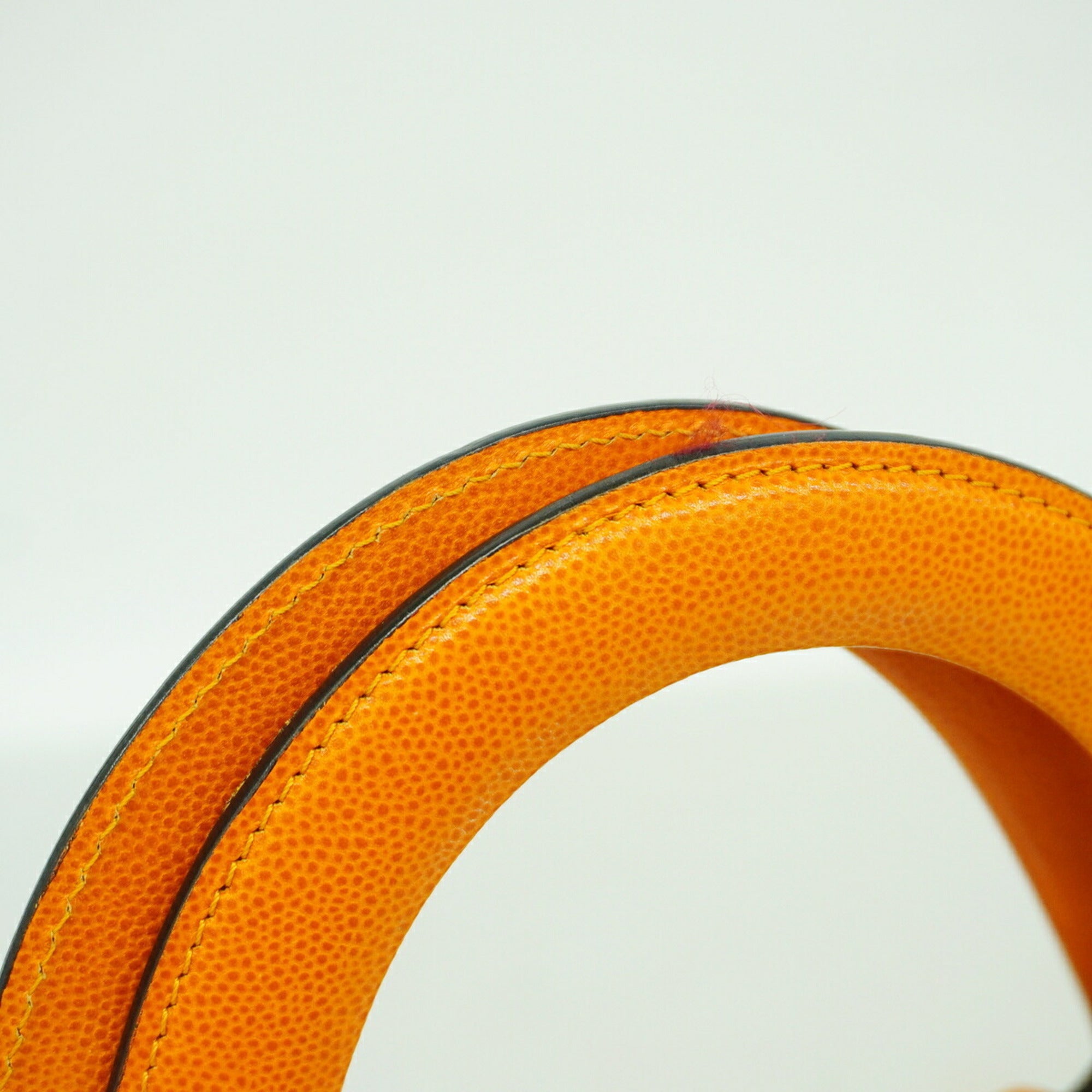 Cartier Orange Leather Handbag (Pre-Owned)
