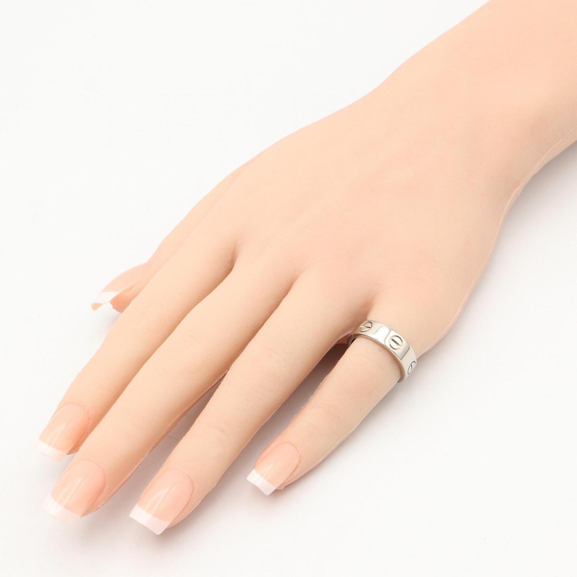 Cartier Silver White Gold (18K) Band Ring (Pre-Owned)