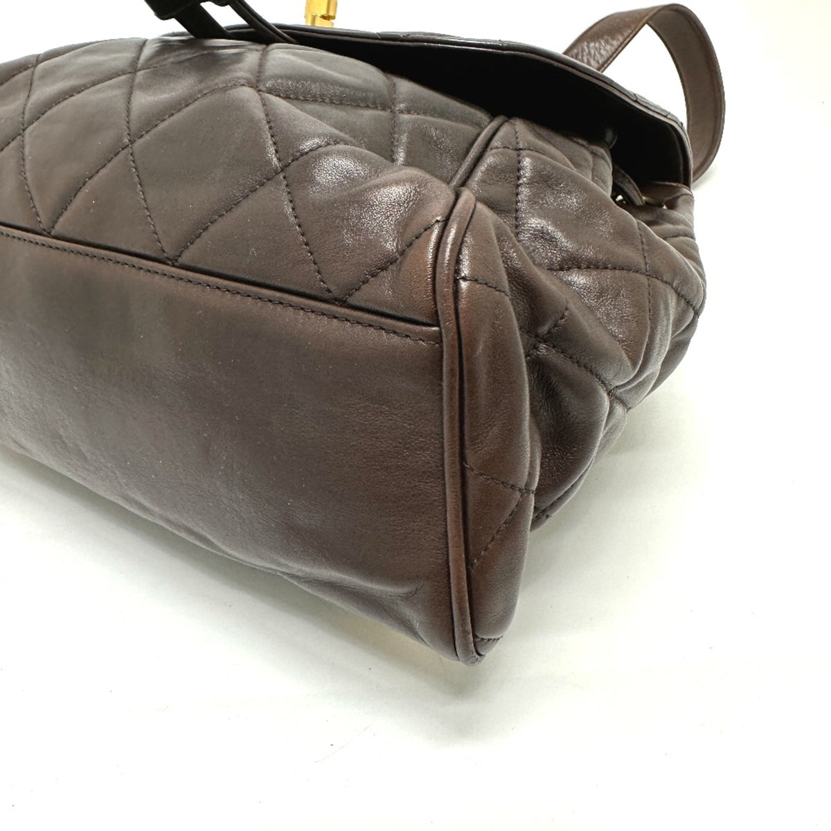 Chanel Brown Leather Backpack (Pre-Owned)