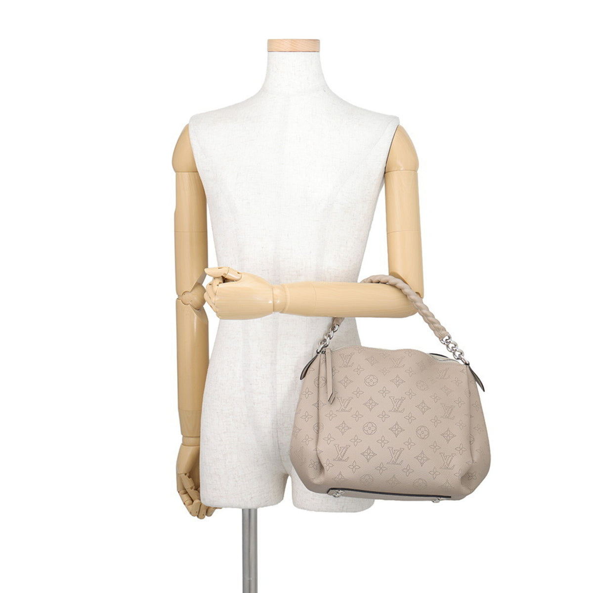 Louis Vuitton Mahina Galle Monogram Mahina Leather Handbag Shoulder Bag (Pre-Owned)