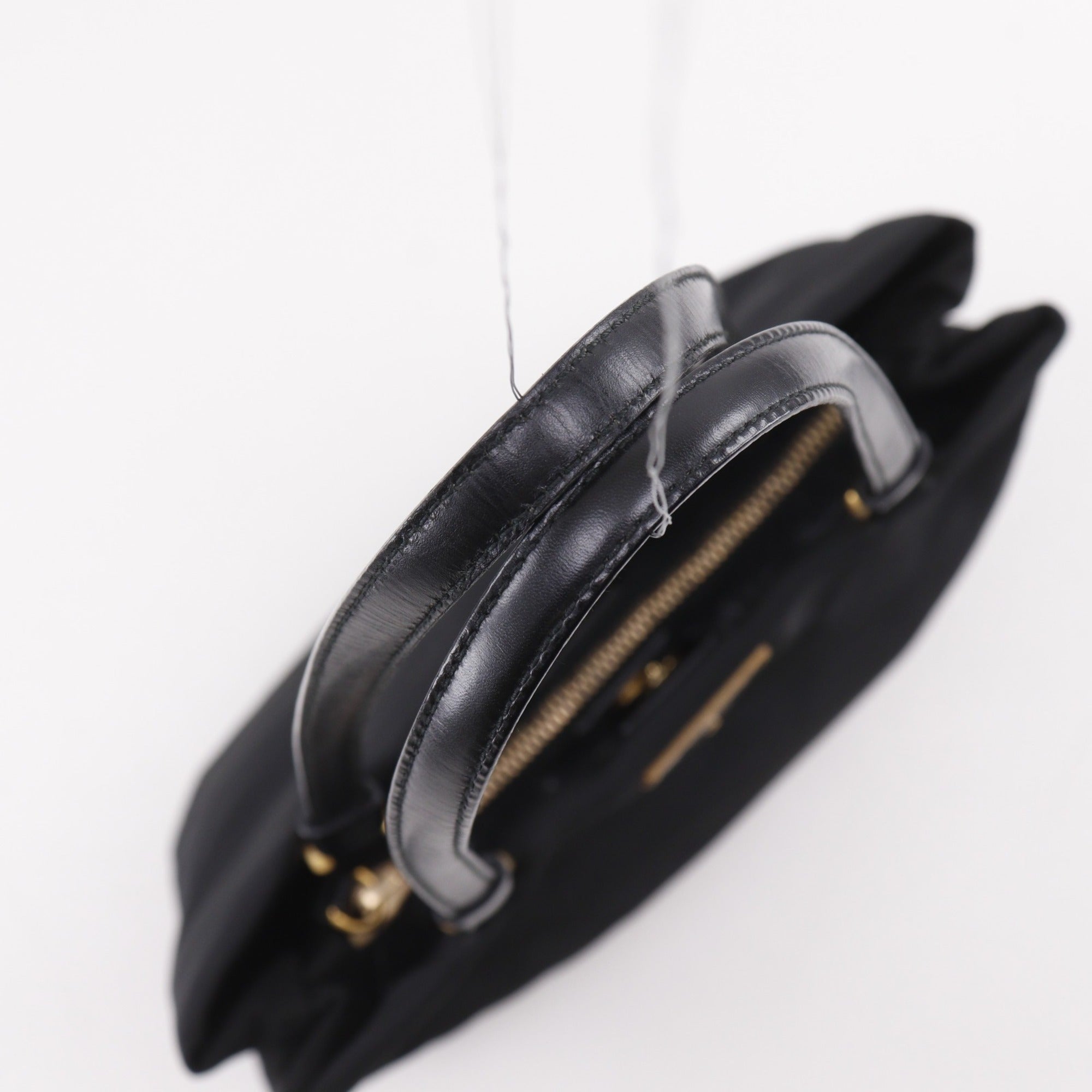 Prada Black Nylon Tote Bag (Pre-Owned)