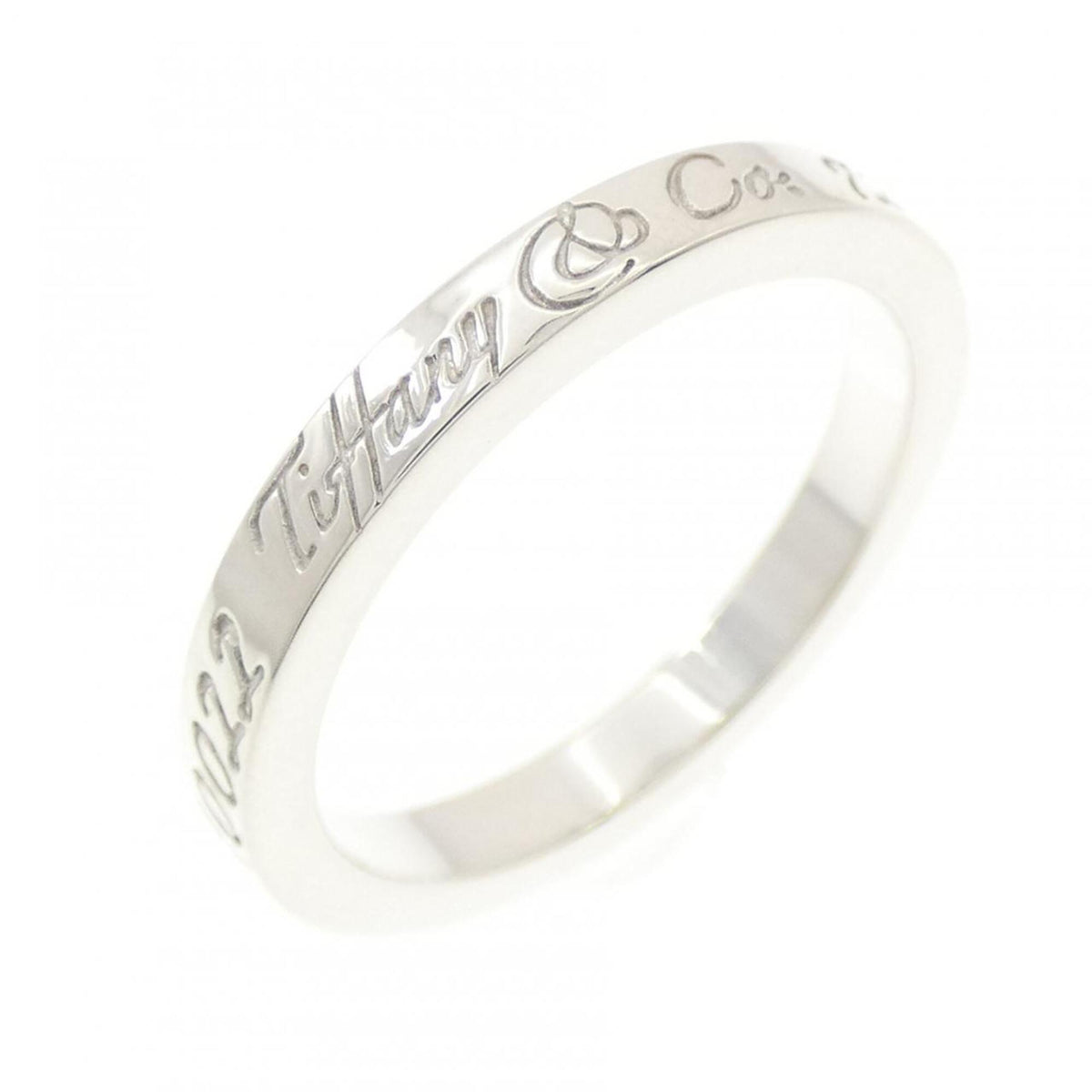 Tiffany Silver 925 Band Ring (Pre-Owned)