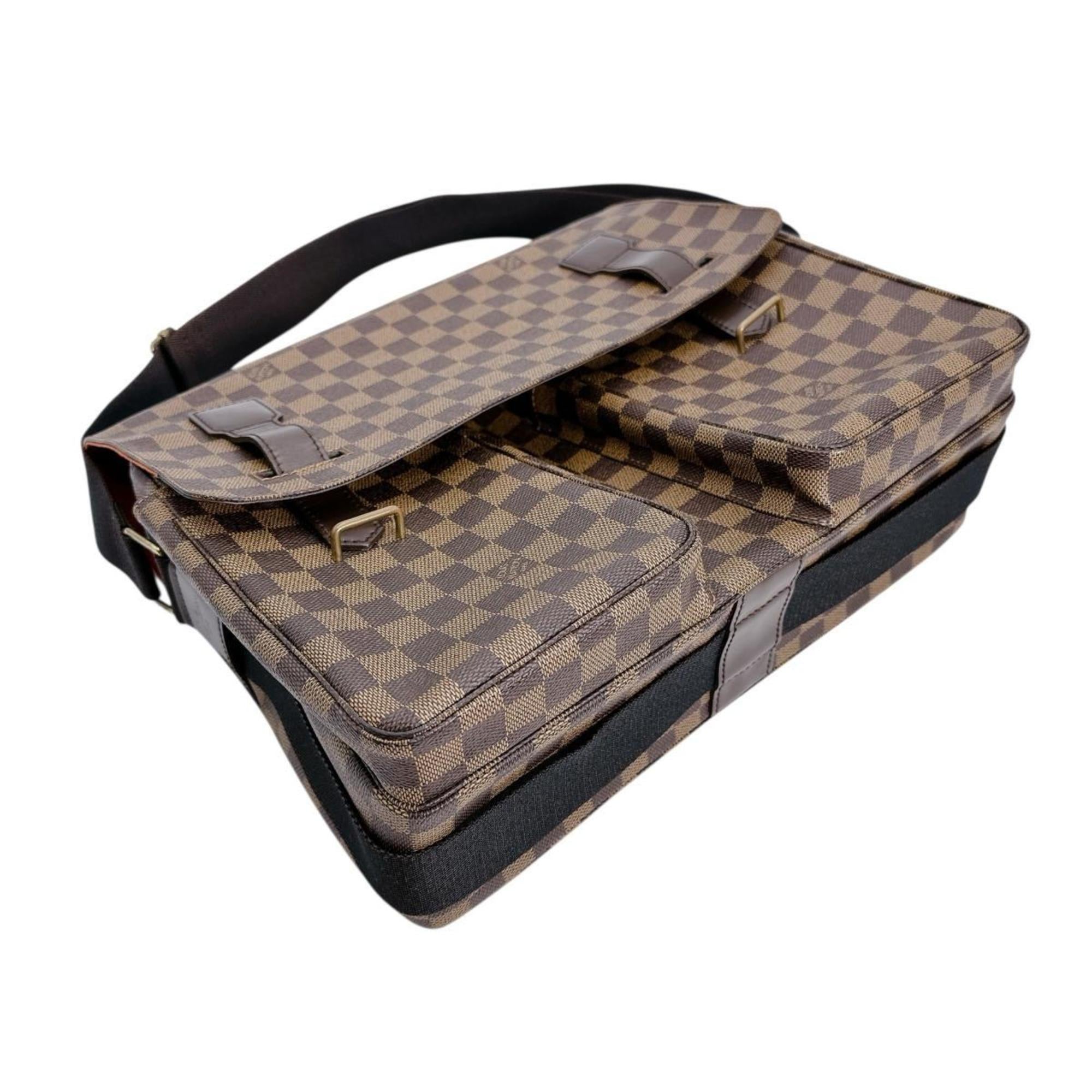 Louis Vuitton Brown Damier Canvas Shoulder Bag (Pre-Owned)