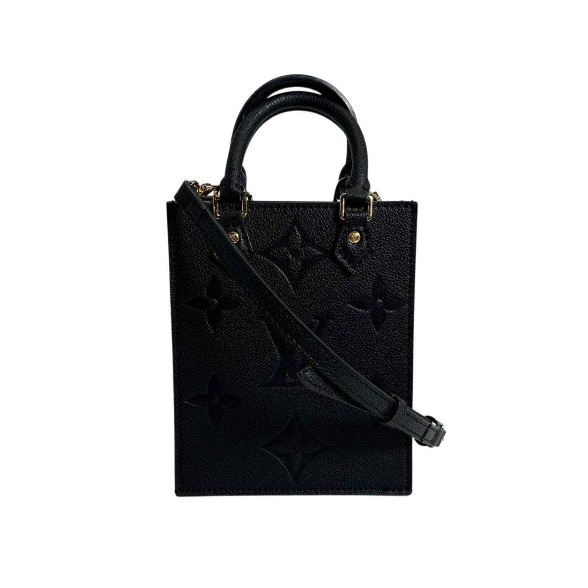Louis Vuitton Black Monogram Empreinte Shoulder Bag (Pre-Owned)