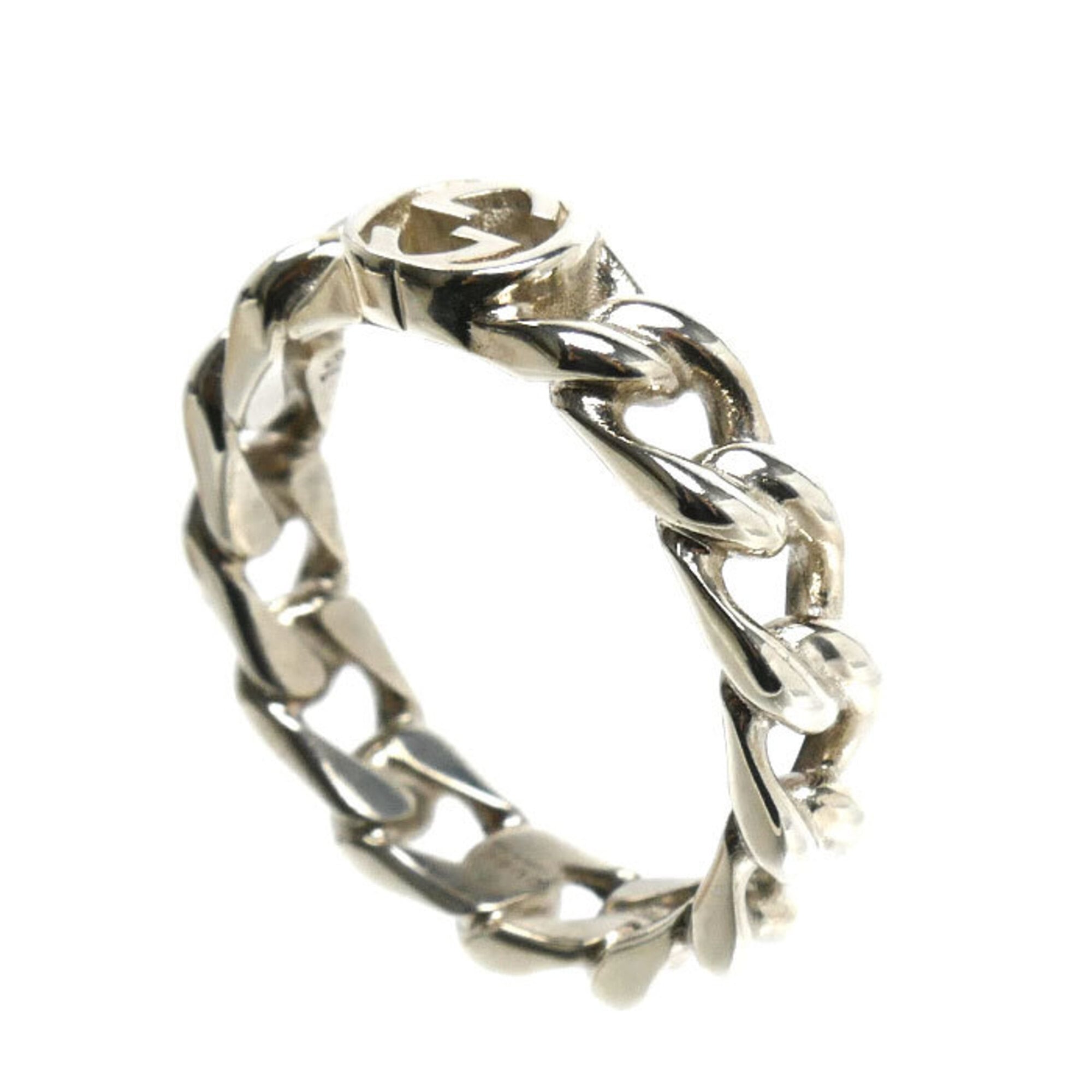 Gucci Silver 925 Band Ring (Pre-Owned)