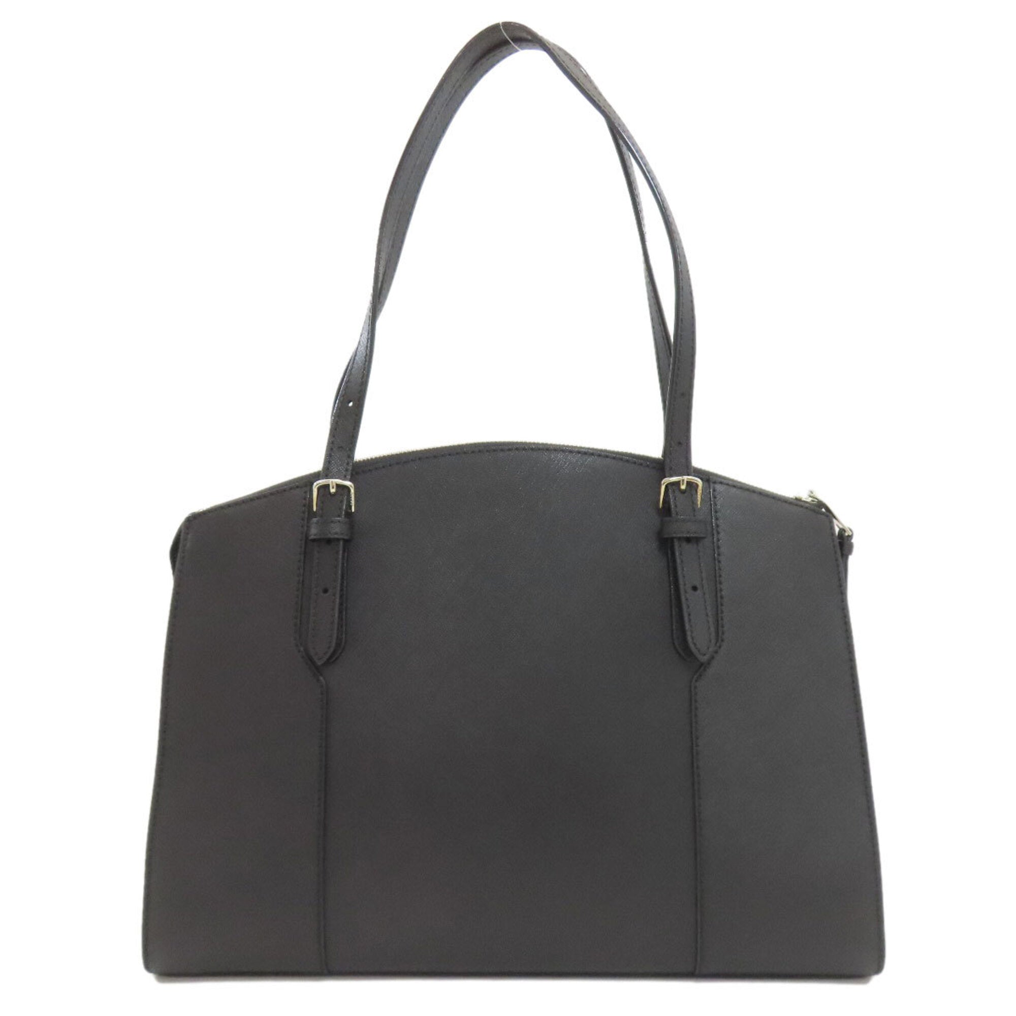 Bally Black Leather Tote Bag (Pre-Owned)