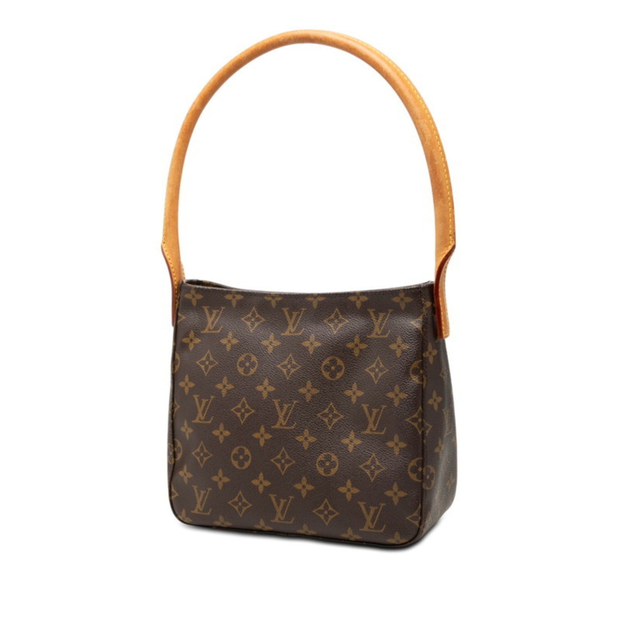 Louis Vuitton Brown Pvc Leather Shoulder Bag (Pre-Owned)