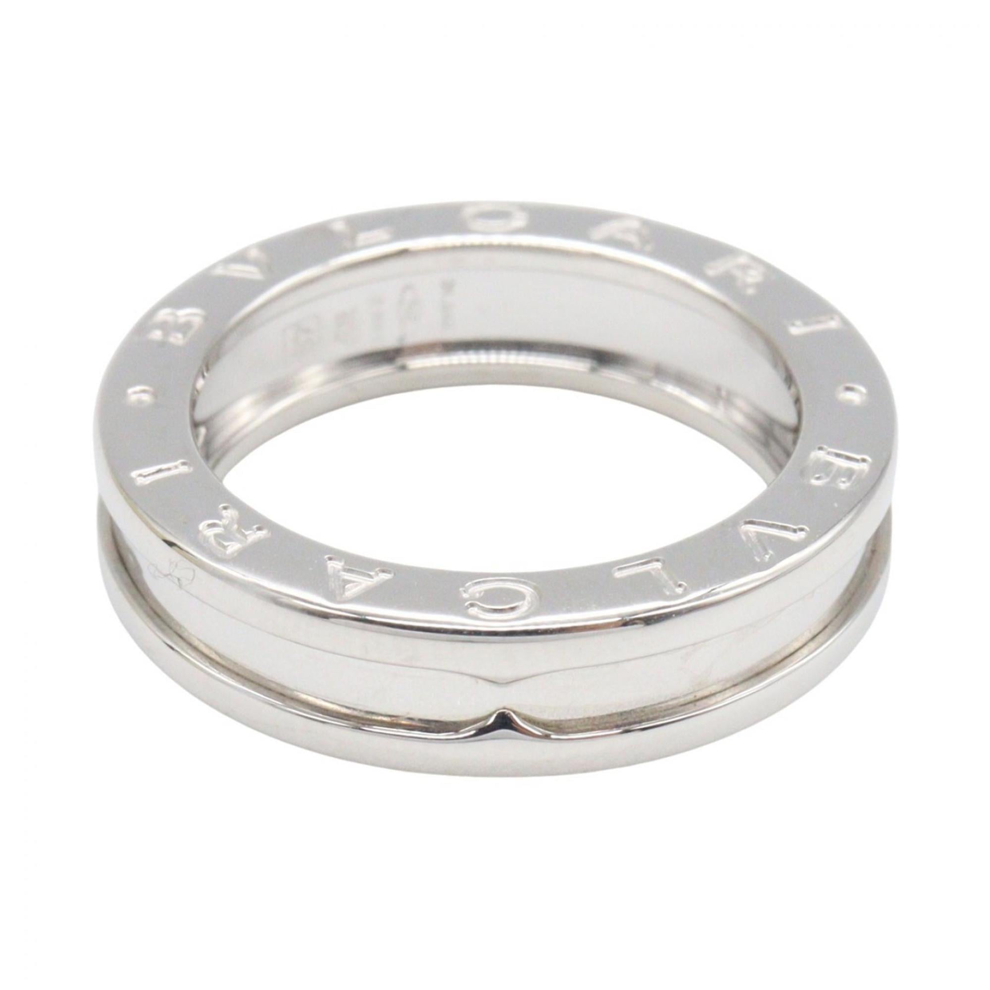 Bvlgari Silver White Gold (18K) Band Ring (Pre-Owned)