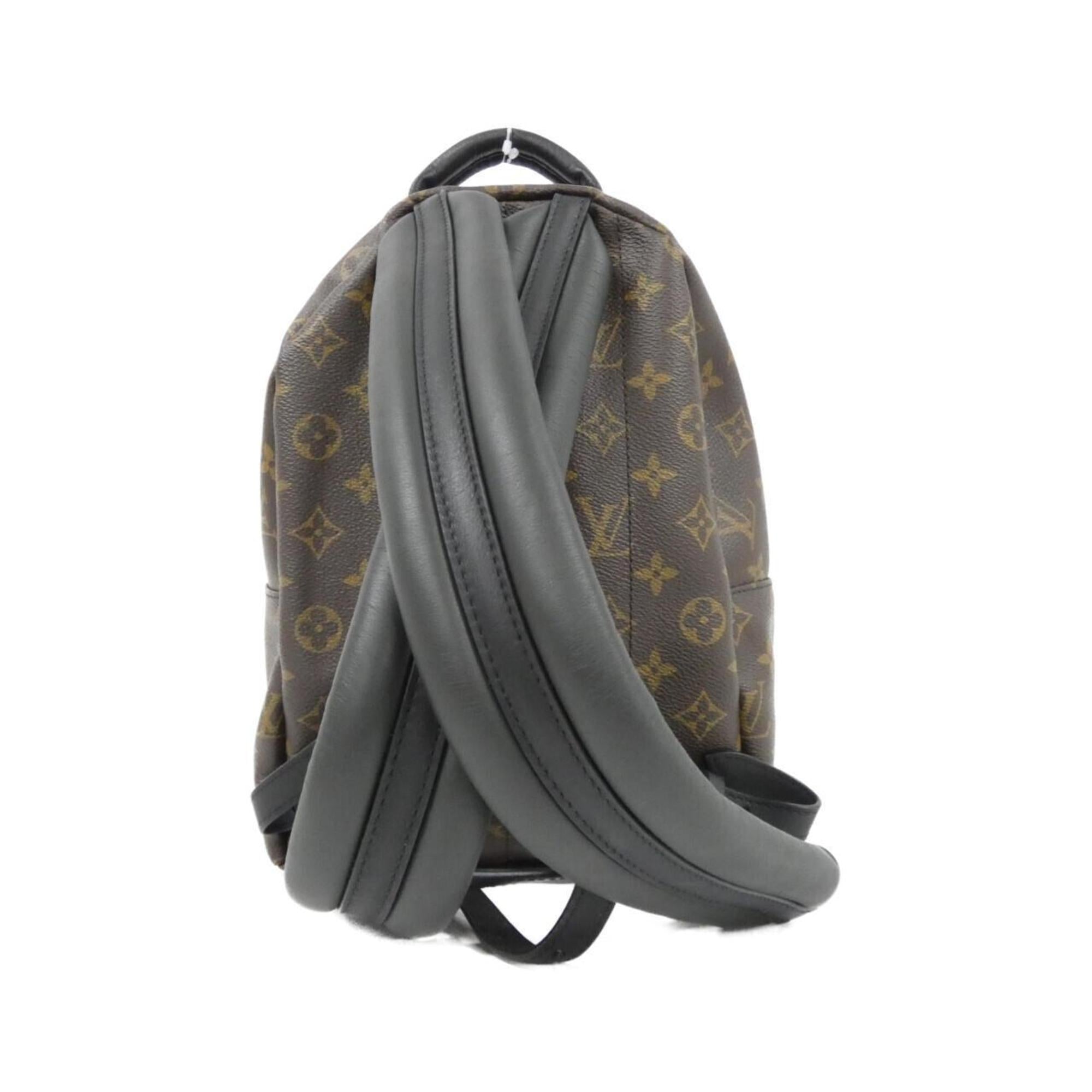 Louis Vuitton Monogram Marron Coated Canvas Backpack (Pre-Owned)