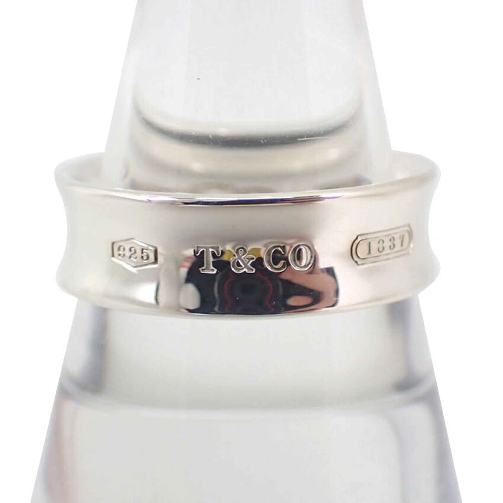Tiffany Sterling Silver 925 Band Ring (Pre-Owned)