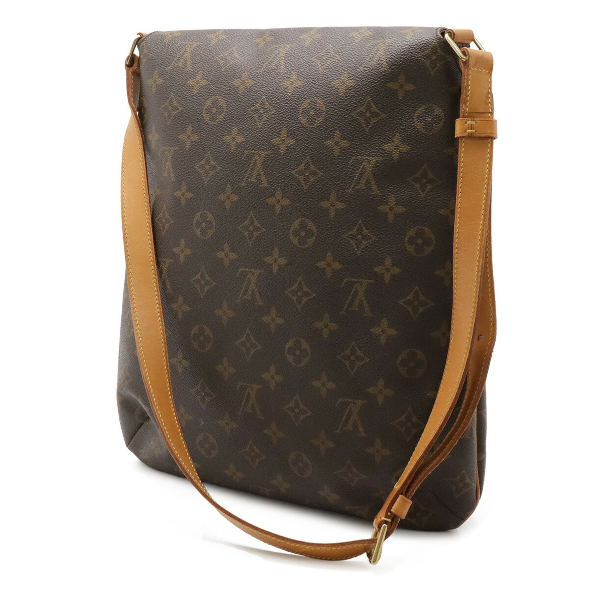 Louis Vuitton Brown Monogram Shoulder Bag (Pre-Owned)