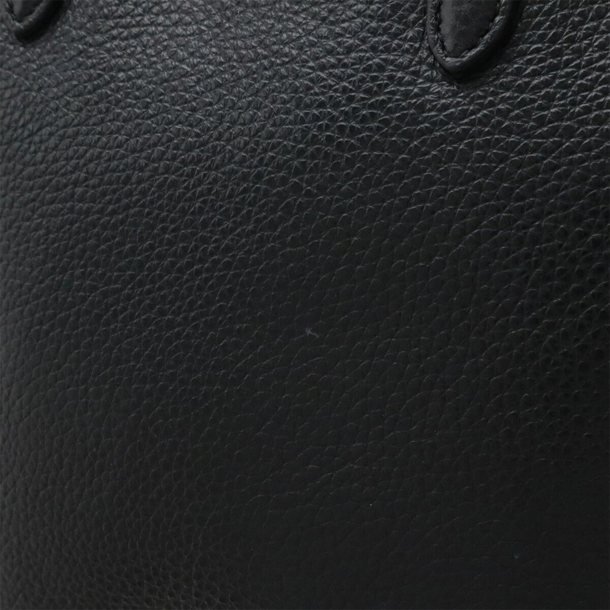 Salvatore Ferragamo Black Leather Handbag Shoulder Bag (Pre-Owned)