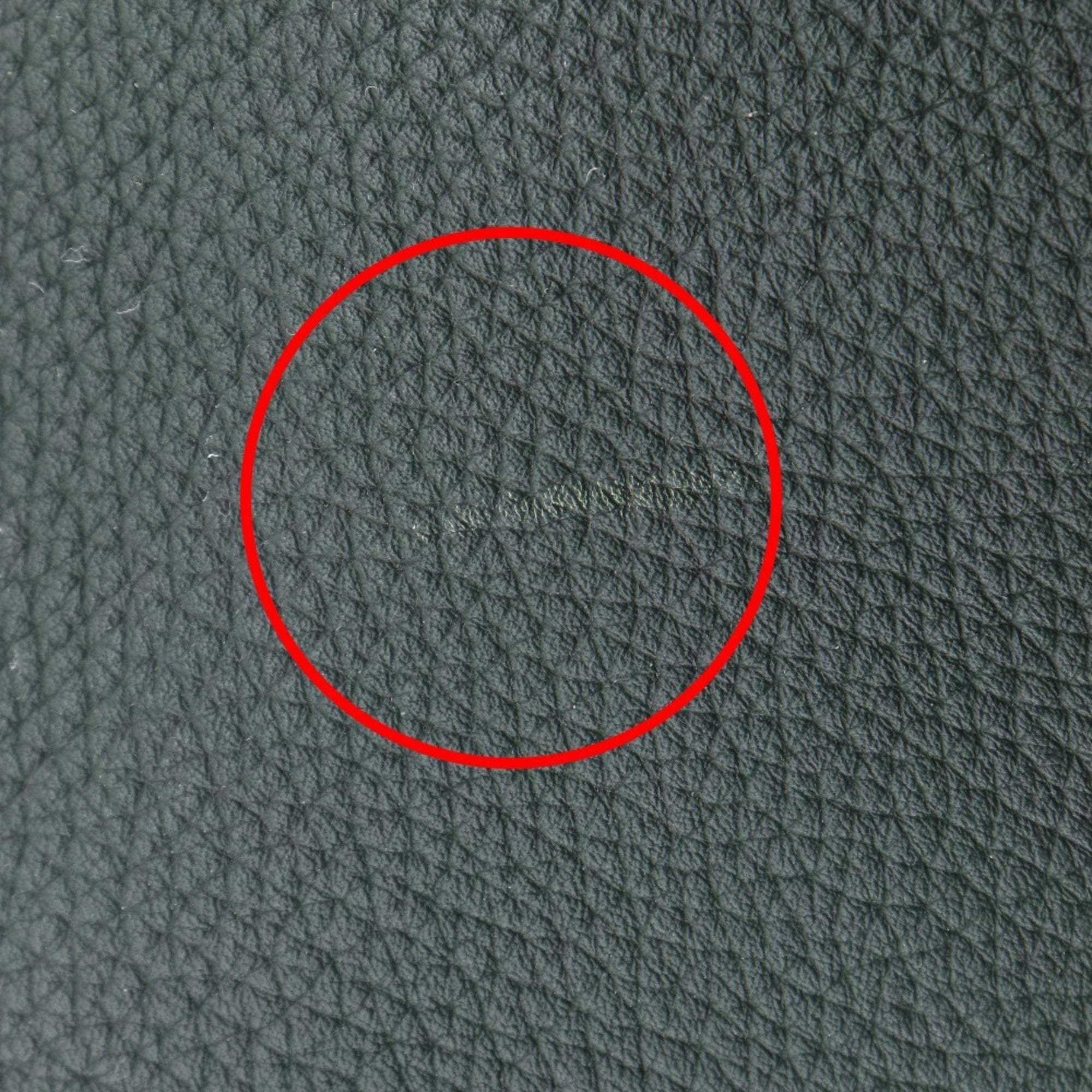 Hermes Green Leather Backpack (Pre-Owned)