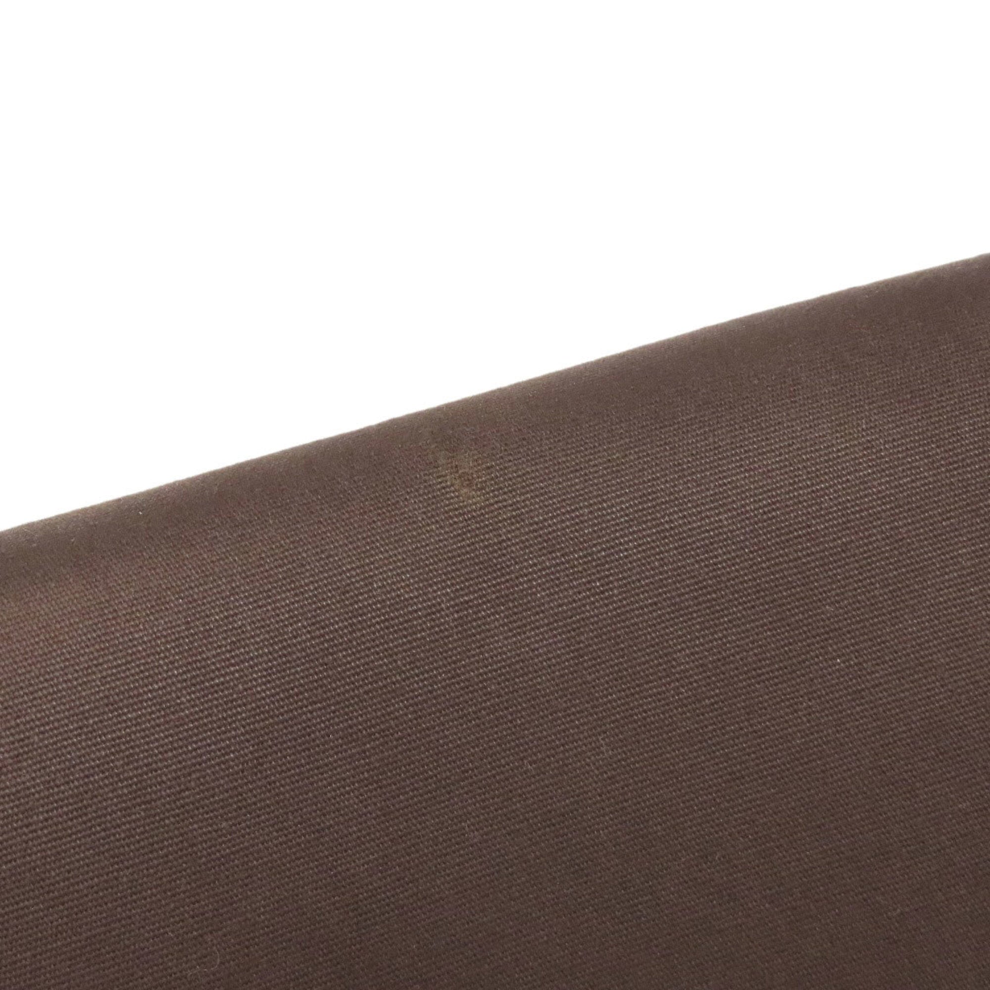 Hermes Brown Toile Officier Shoulder Bag (Pre-Owned)