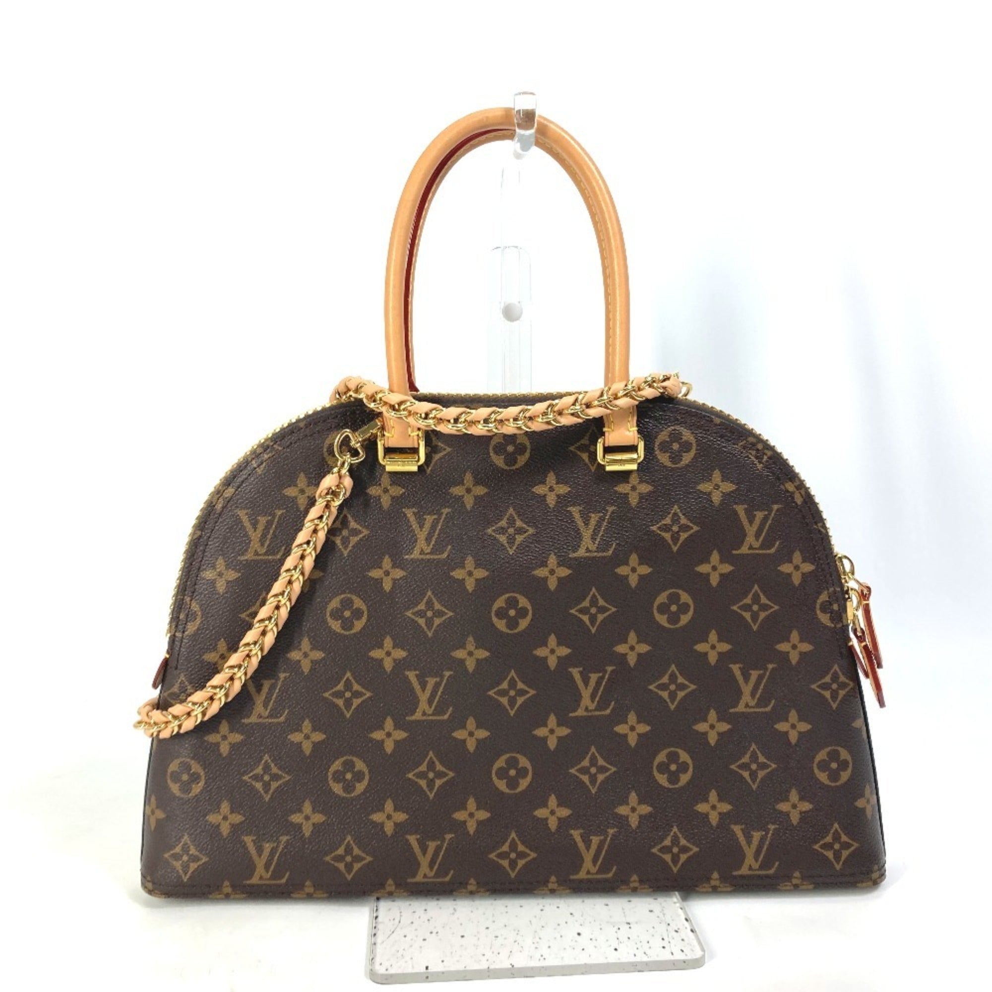 Louis Vuitton Brown Monogram Monogram Handbag Shoulder Bag (Pre-Owned)