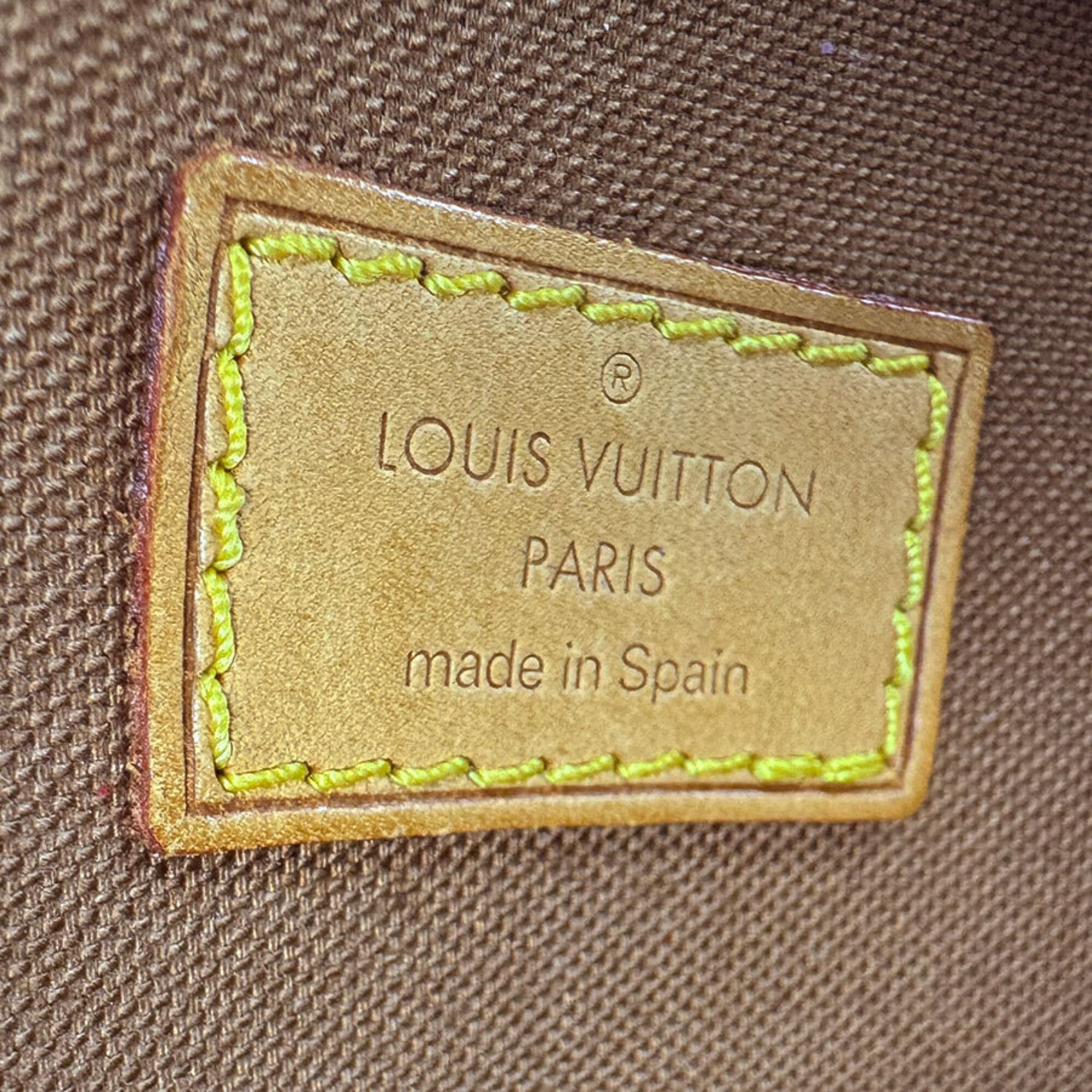 Louis Vuitton Brown Monogram Monogram Pochette Sling Bag (Pre-Owned)