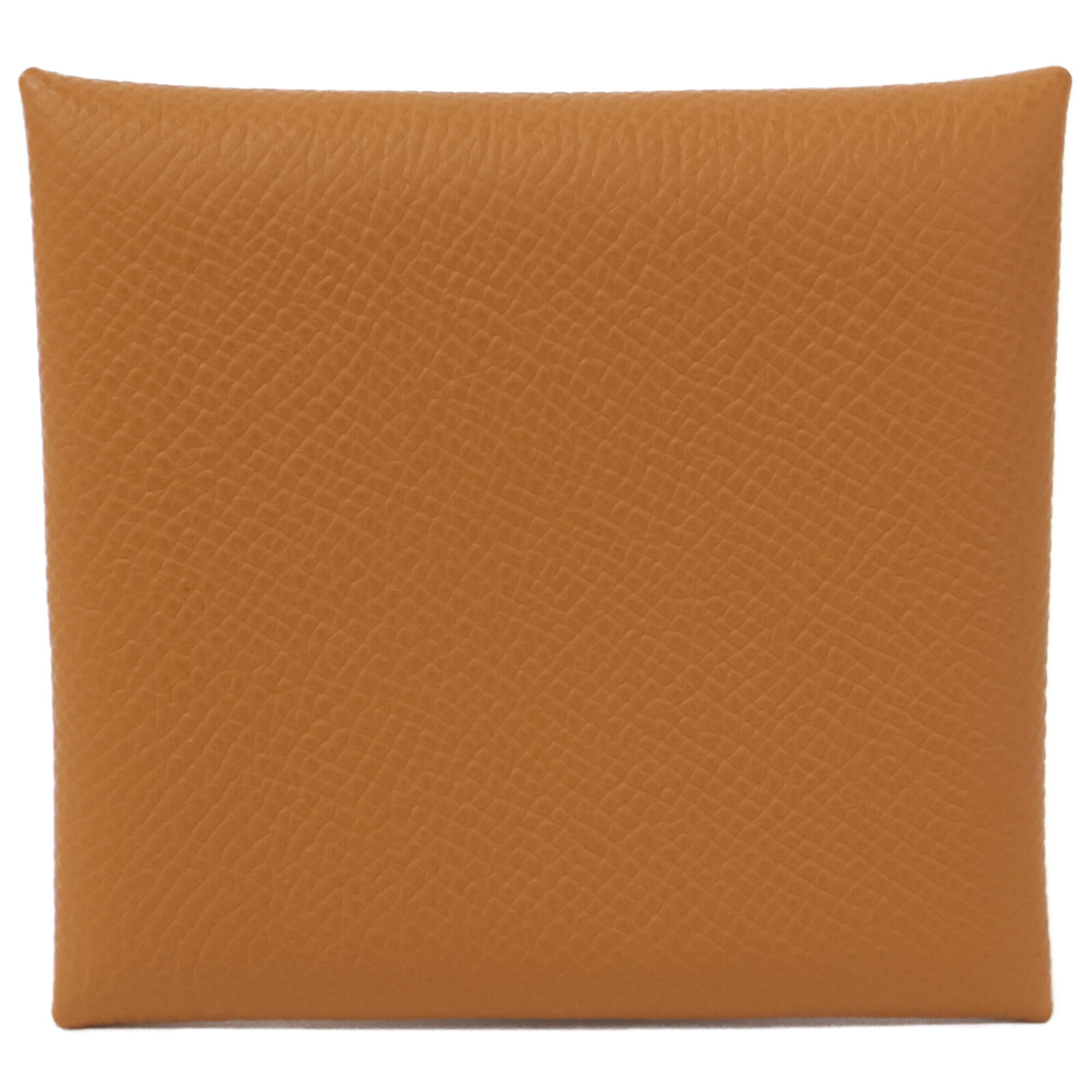 Hermes Gold Epsom Leather Coin Purse/Coin Case (Pre-Owned)