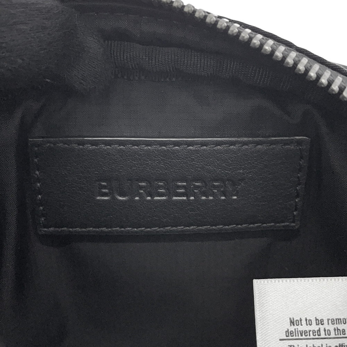 Burberry Black Nylon Handbag Pouch Sling Bag (Pre-Owned)