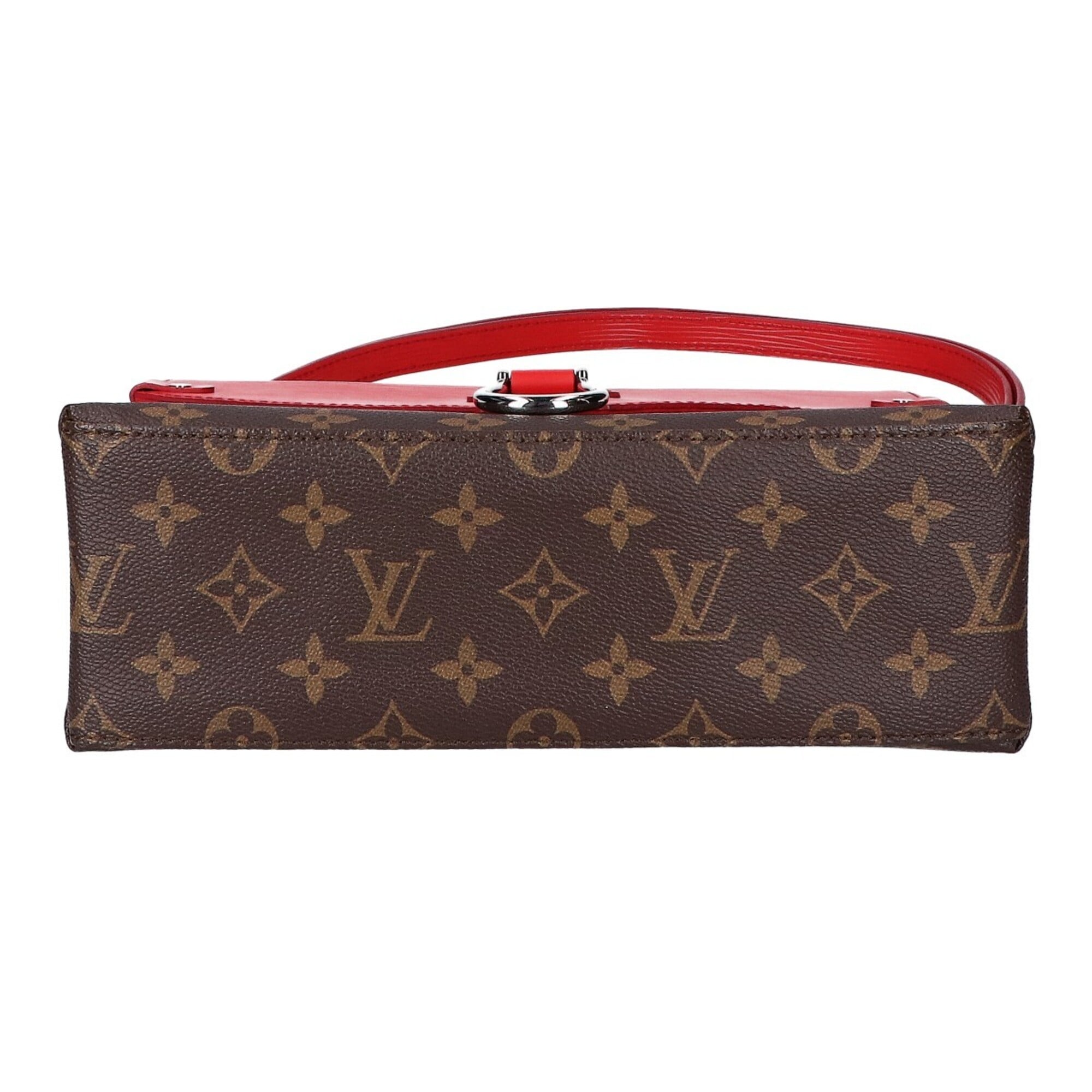 Louis Vuitton Brown Leather Shoulder Bag (Pre-Owned)