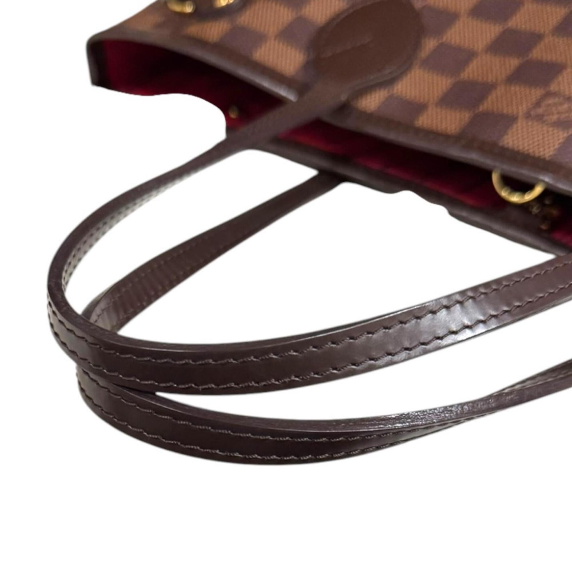 Louis Vuitton Damier Brown Damier Canvas Tote Bag (Pre-Owned)