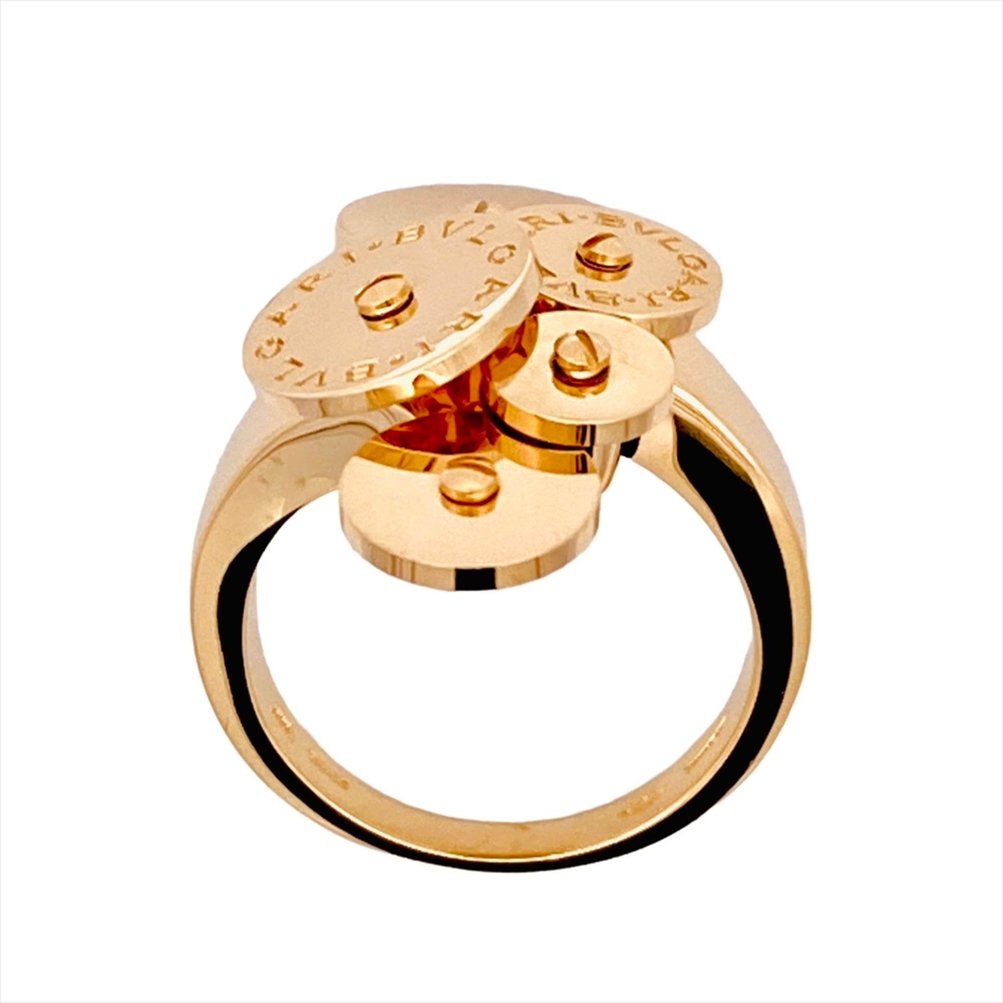 Bvlgari Yellow Gold Yellow Gold (18K) Band Ring (Pre-Owned)