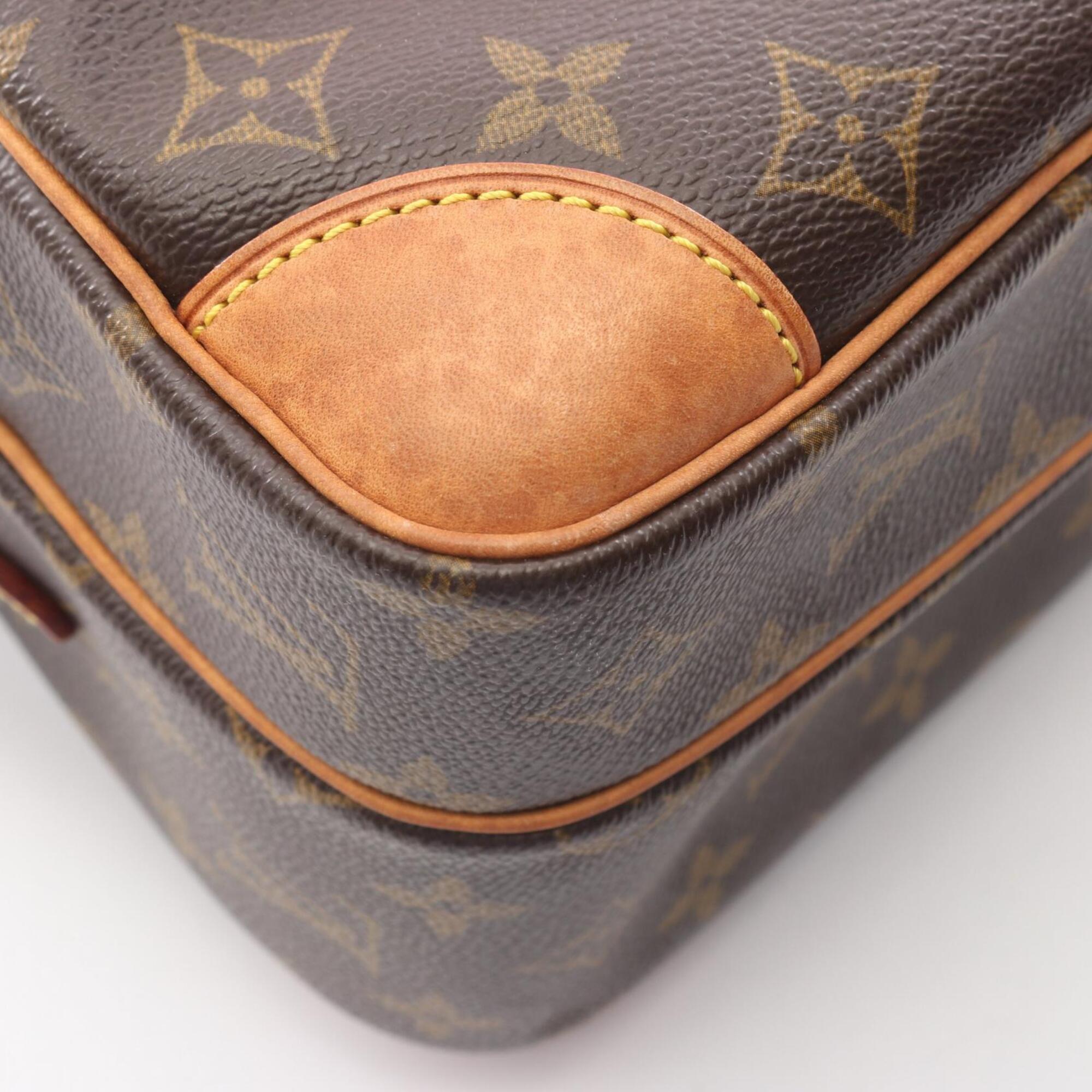 Louis Vuitton Brown Monogram Pvc Leather Handbag Shoulder Bag (Pre-Owned)