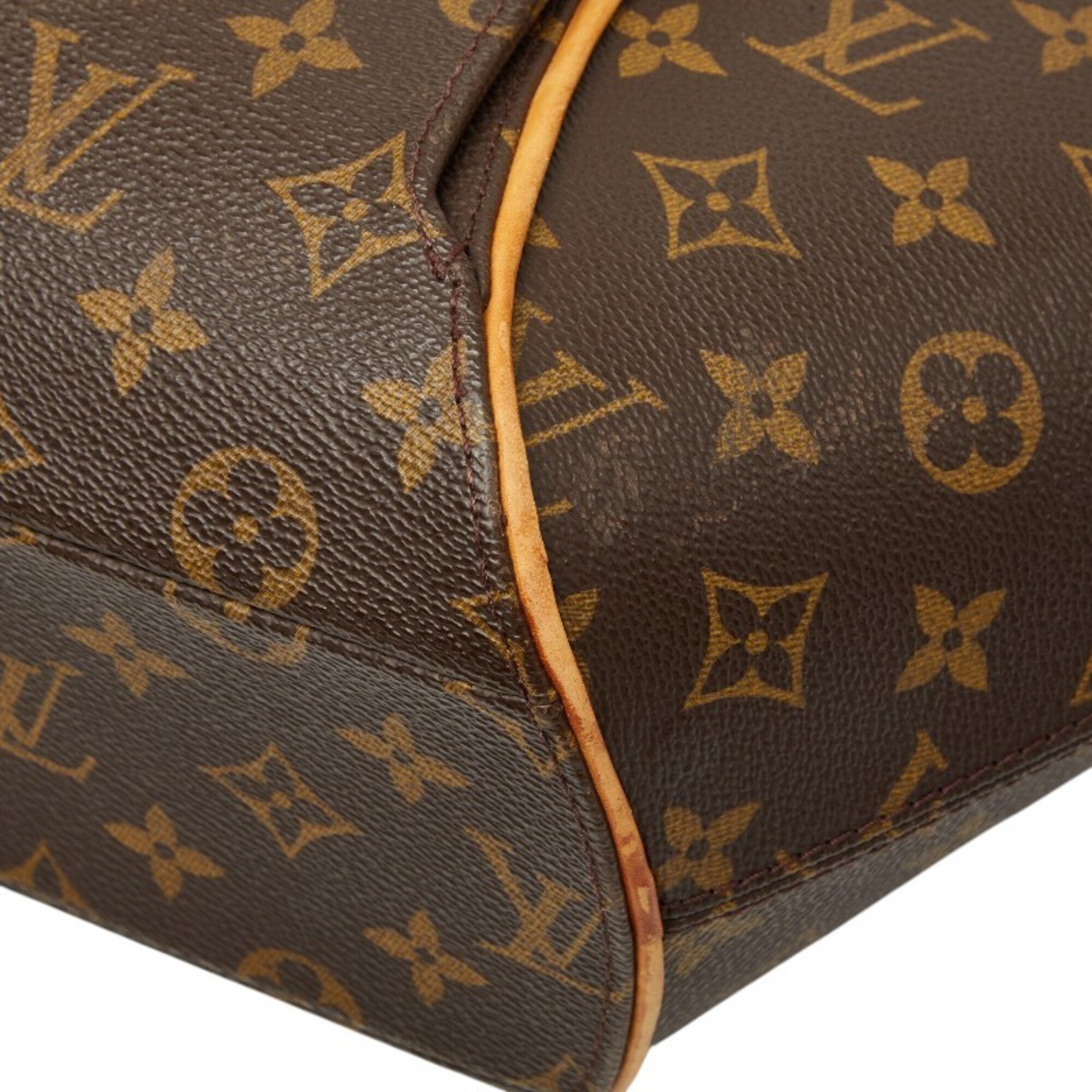 Louis Vuitton Brown Pvc Leather Shoulder Bag Tote Bag (Pre-Owned)
