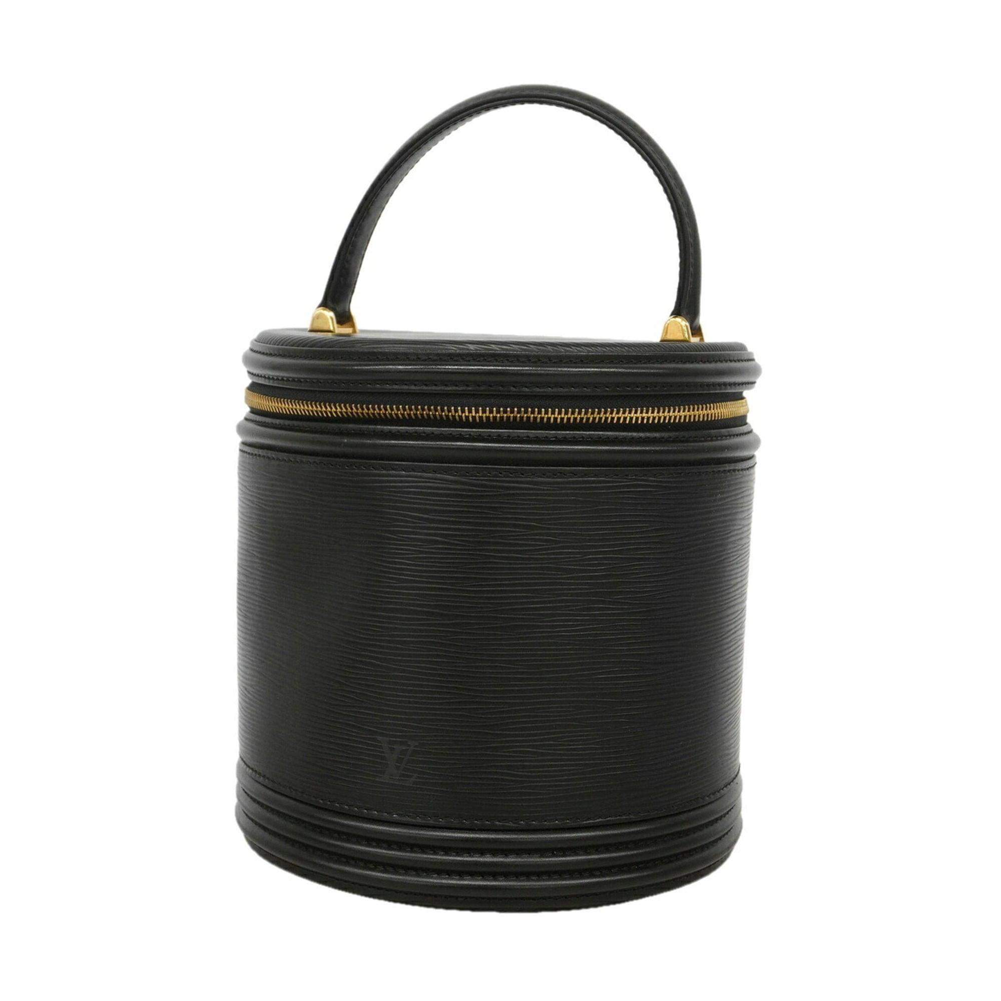 Louis Vuitton Noir Handbag (Pre-Owned)
